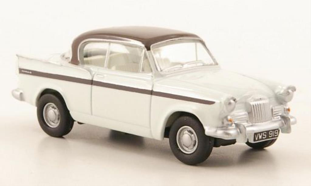 Sunbeam Rapier 1/76 Oxford MKIII white/brown diecast model cars
