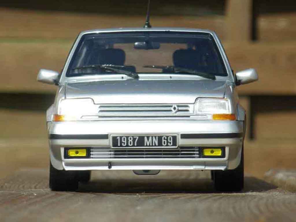 Renault 5 Phase 2 GT Turbo 2 grey 1/18 Norev
