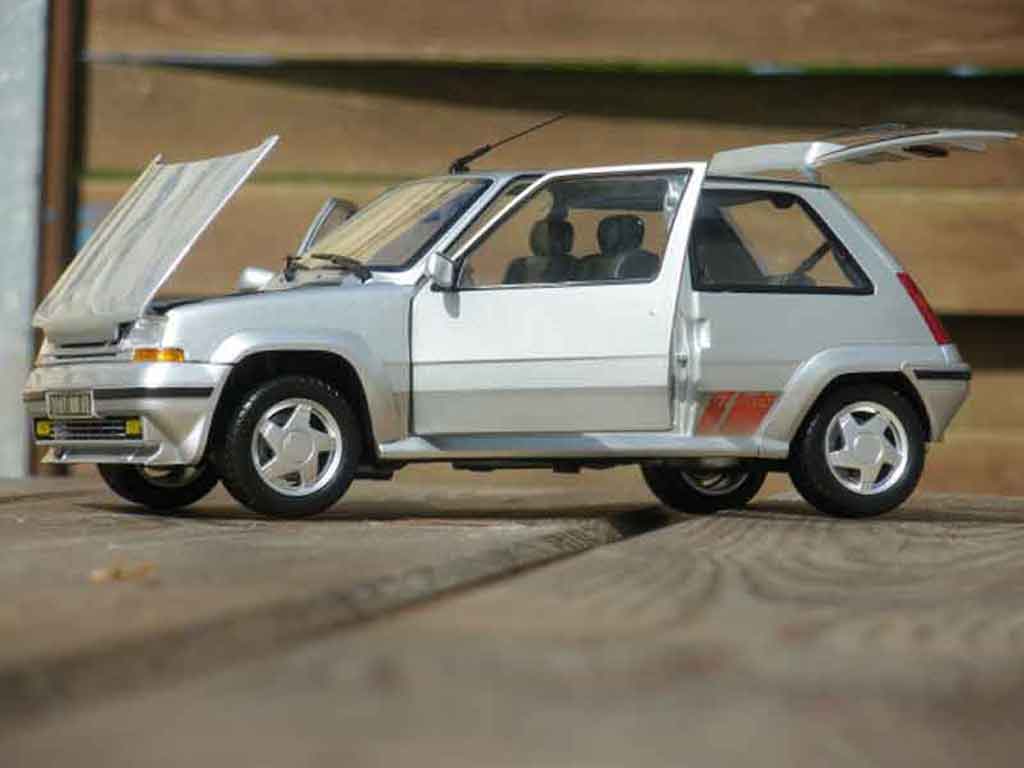 Renault 5 Phase 2 GT Turbo 2 grey 1/18 Norev