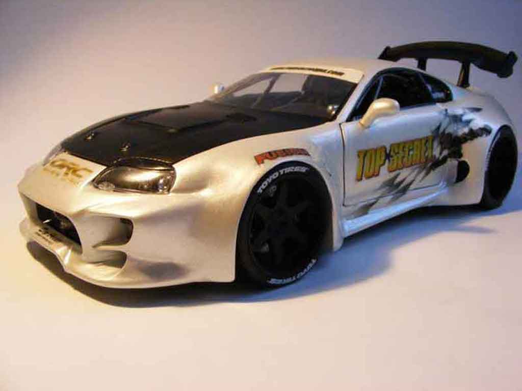 Toyota Supra Top Secret kit large 1/18 Jada Toys