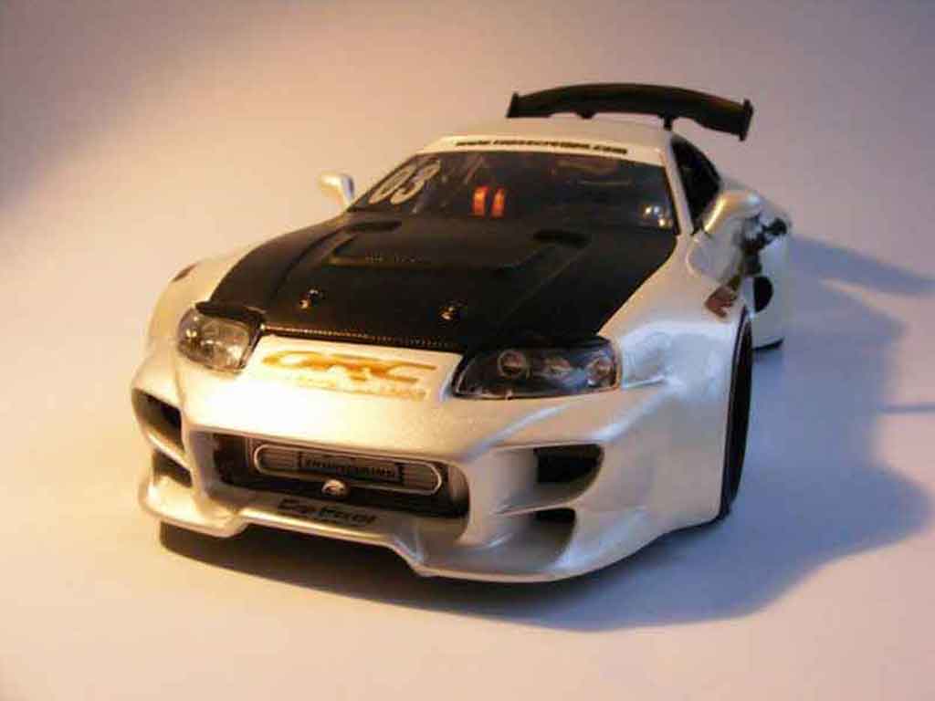 Toyota Supra 1/18 Jada Toys top secret kit large diecast model cars