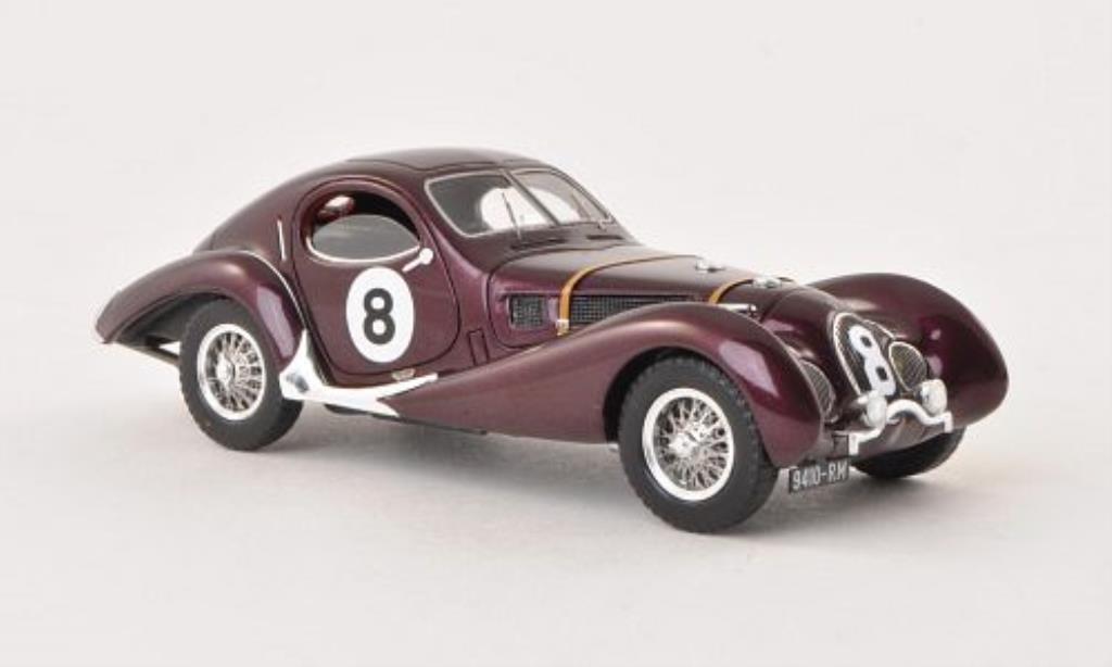Talbot Lago 1/43 Spark T-150 SS No.8 24h Le Mans 1939 diecast model cars