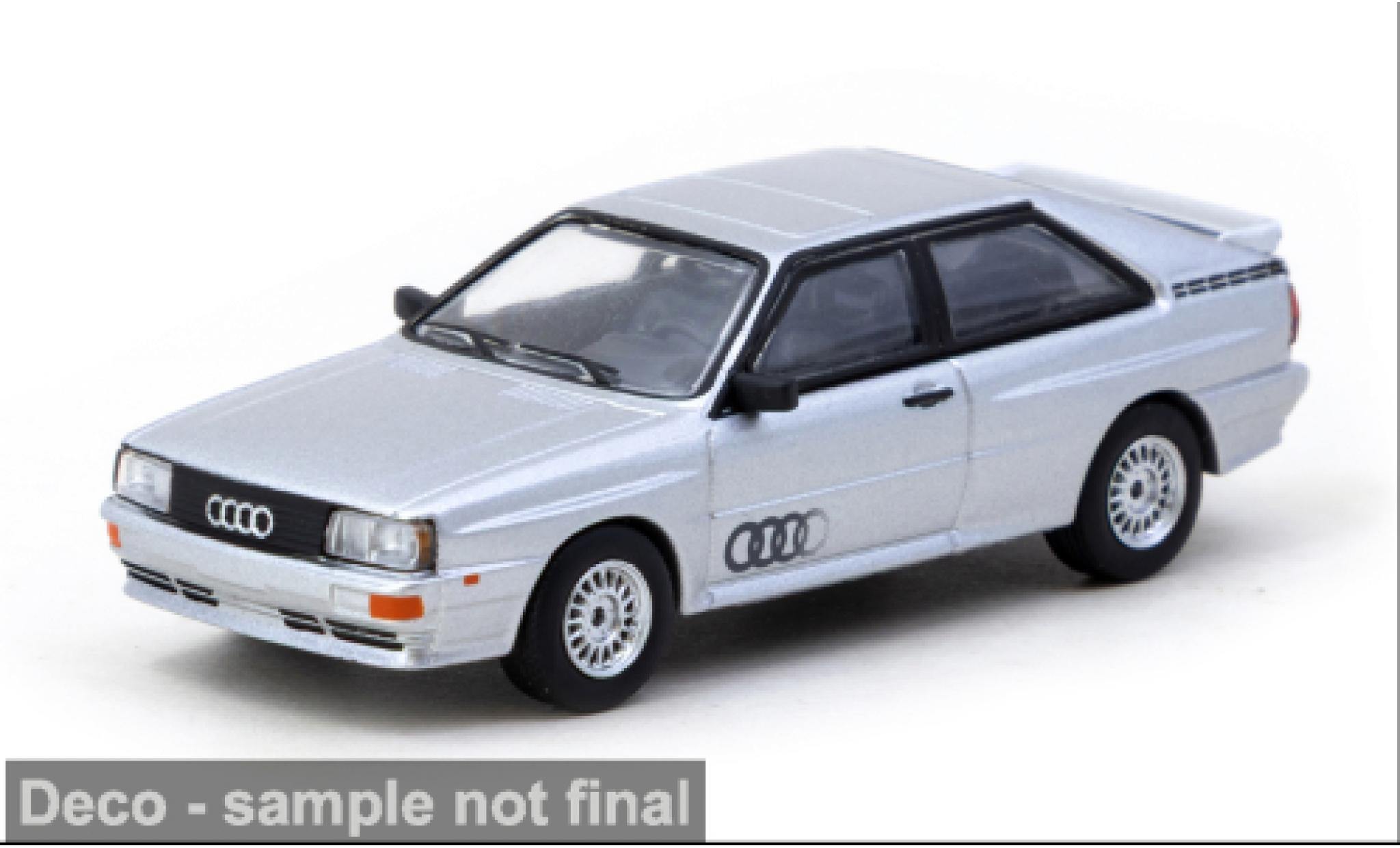 Audi Quattro 1/64 Tarmac Works quattro silver 1980 1:64 diecast model cars