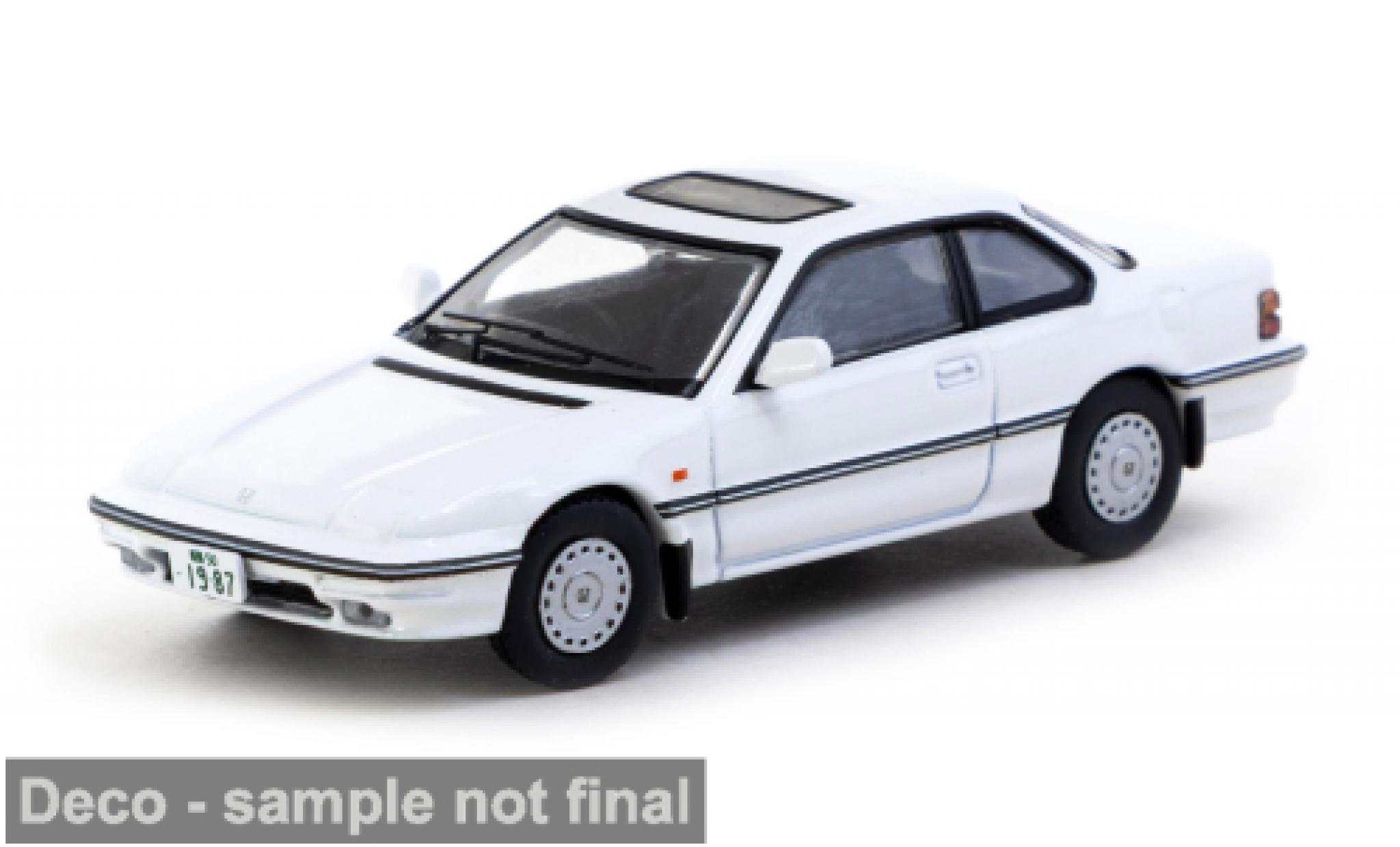 Honda Prelude 1/64 Tarmac Works white 1987 1:64 diecast model cars