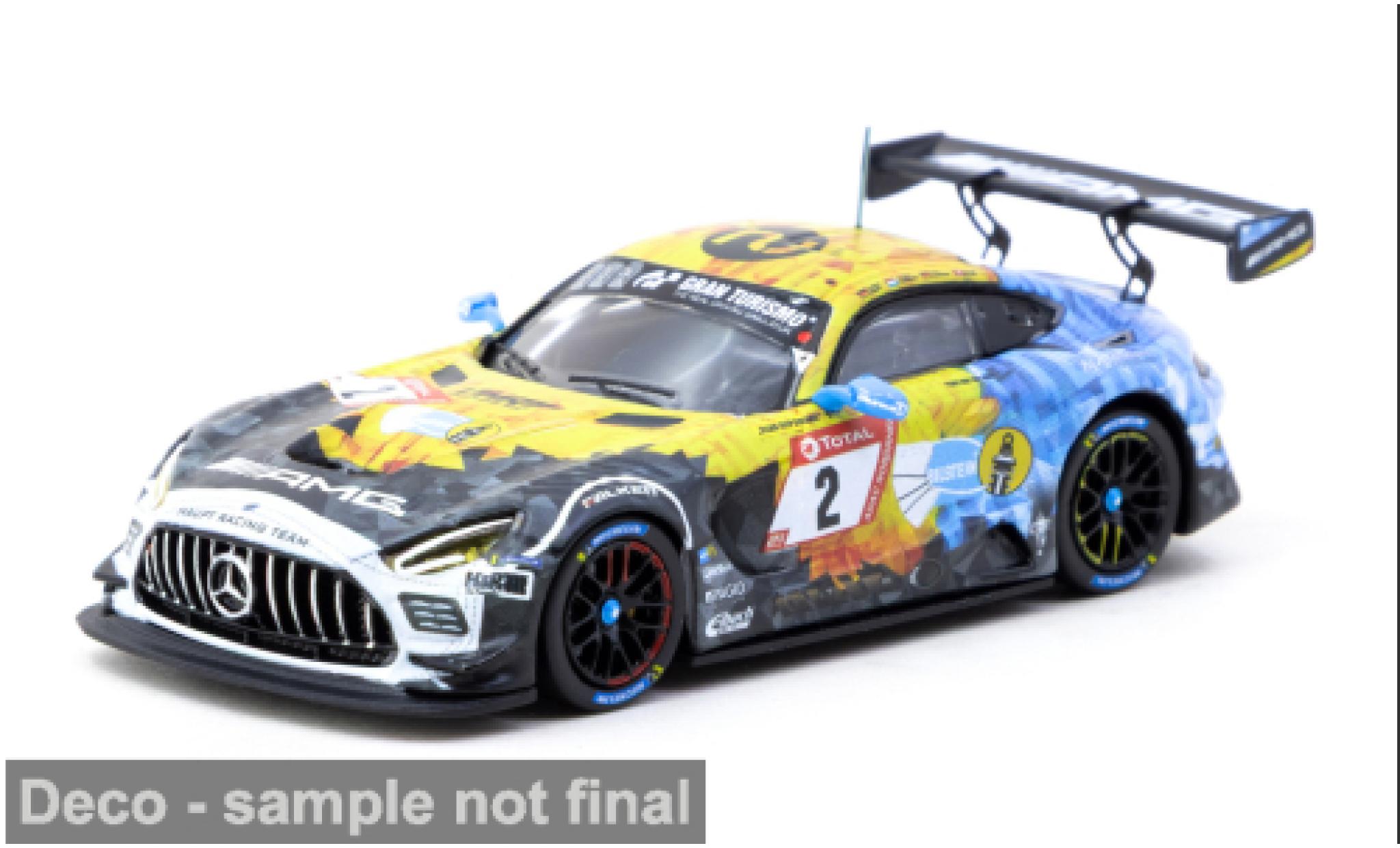 Mercedes AMG GT 1/64 Tarmac Works 3 24h N&uuml;rburgring 2020 #2 1:64 diecast model cars
