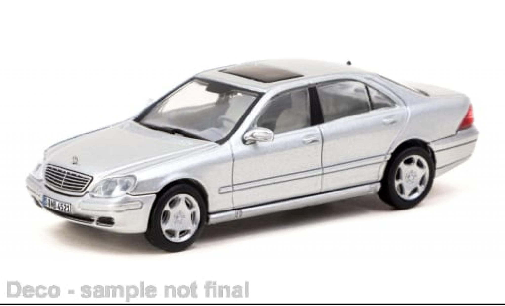 Mercedes Classe S 1/64 Tarmac Works silver 1:64 diecast model cars