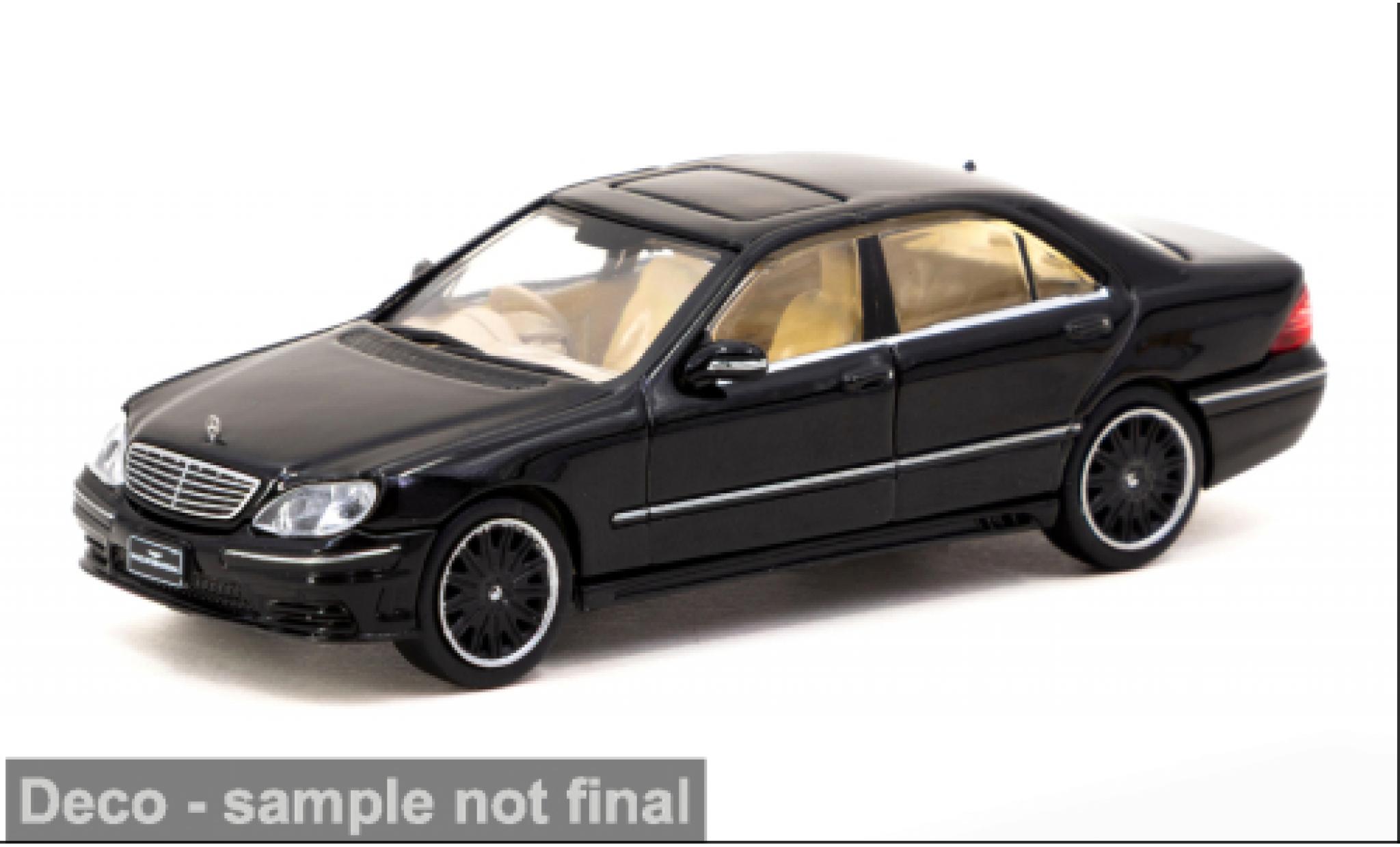 Mercedes Classe S 1/64 Tarmac Works Wald black 1:64 diecast model cars
