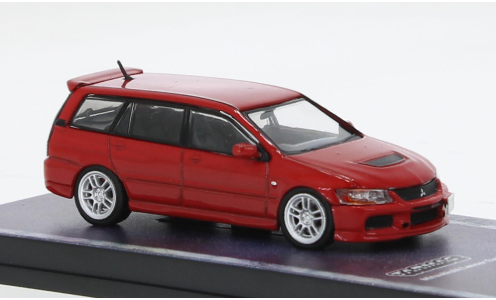 Mitsubishi Lancer 1/64 Tarmac Works Evolution Wagon red 1:64 diecast model cars