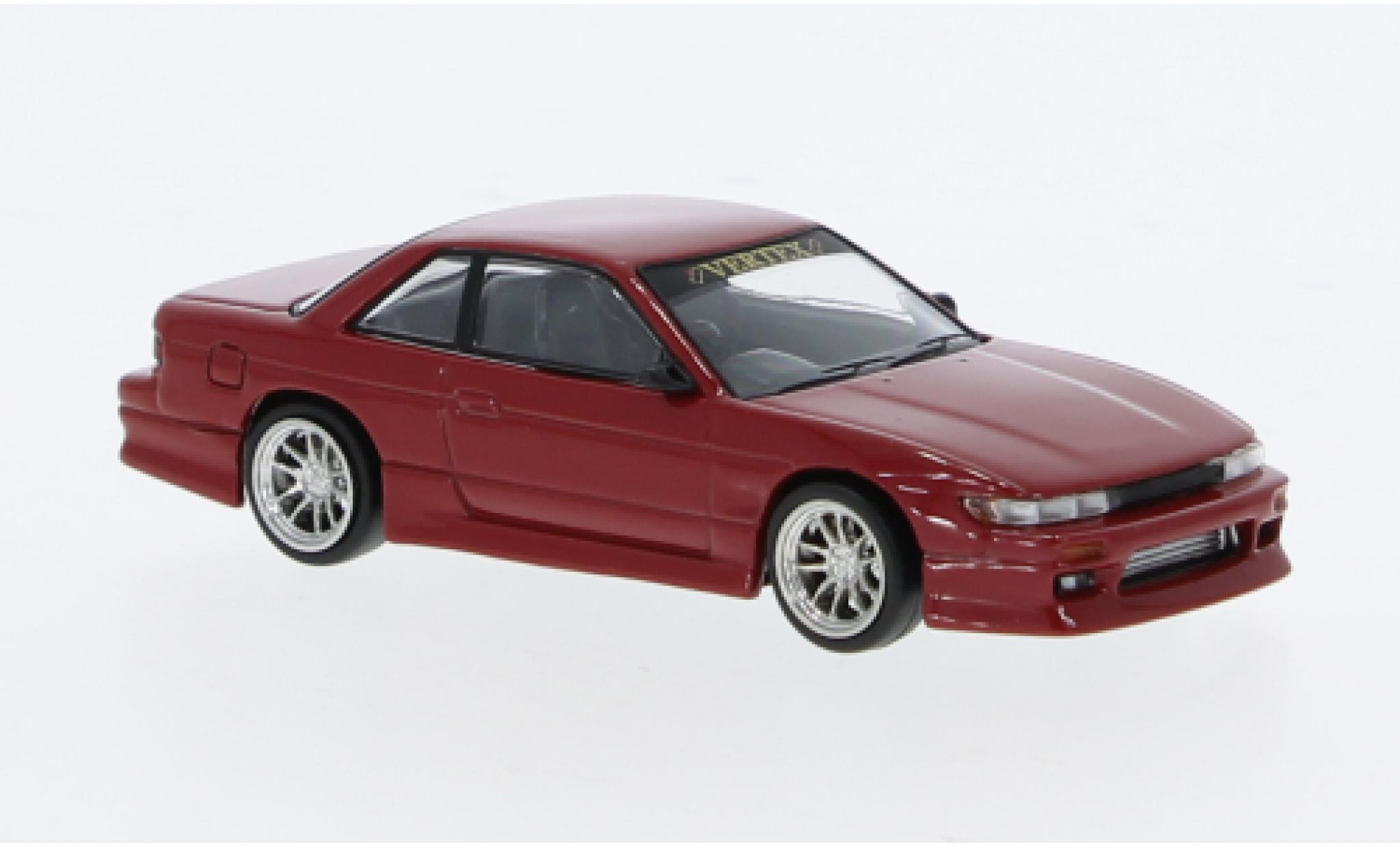 Nissan Silvia 1/64 Tarmac Works (S13) Vertex metallise red 1:64 diecast model cars
