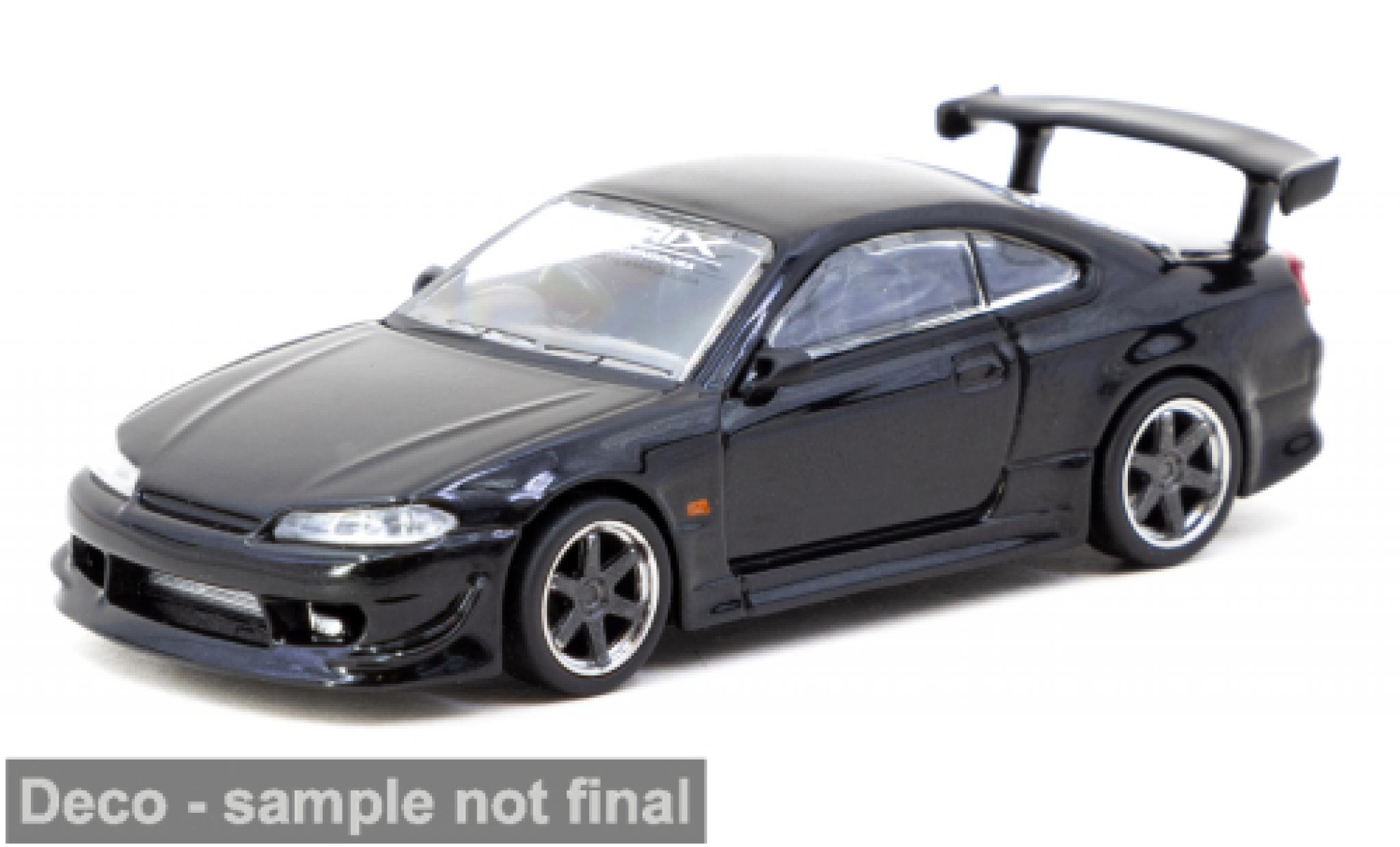 Nissan Silvia 1/64 Tarmac Works (S15) VERTEX grey 1:64 diecast model cars