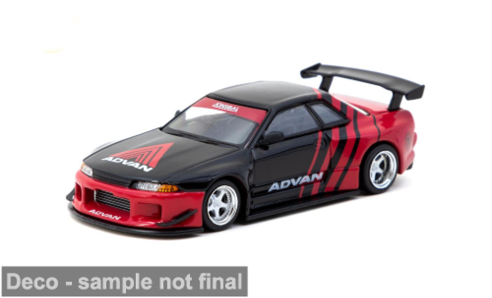 Nissan Skyline 1/64 Tarmac Works GT-R (R32) Advan 1:64 diecast model cars