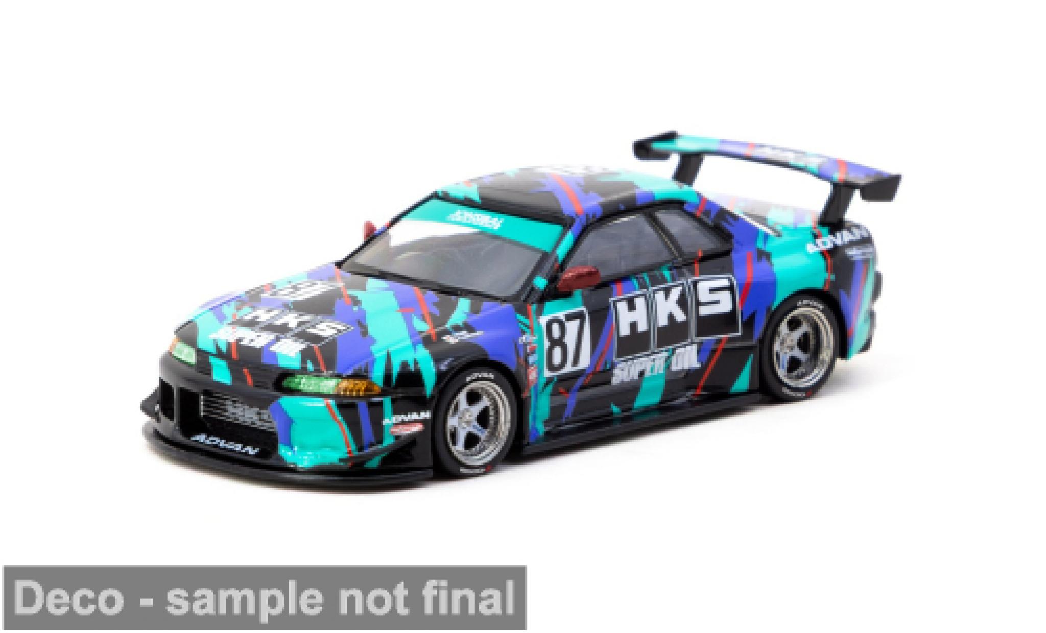 Nissan Skyline 1/64 Tarmac Works (R32) HKS 1:64 diecast model cars