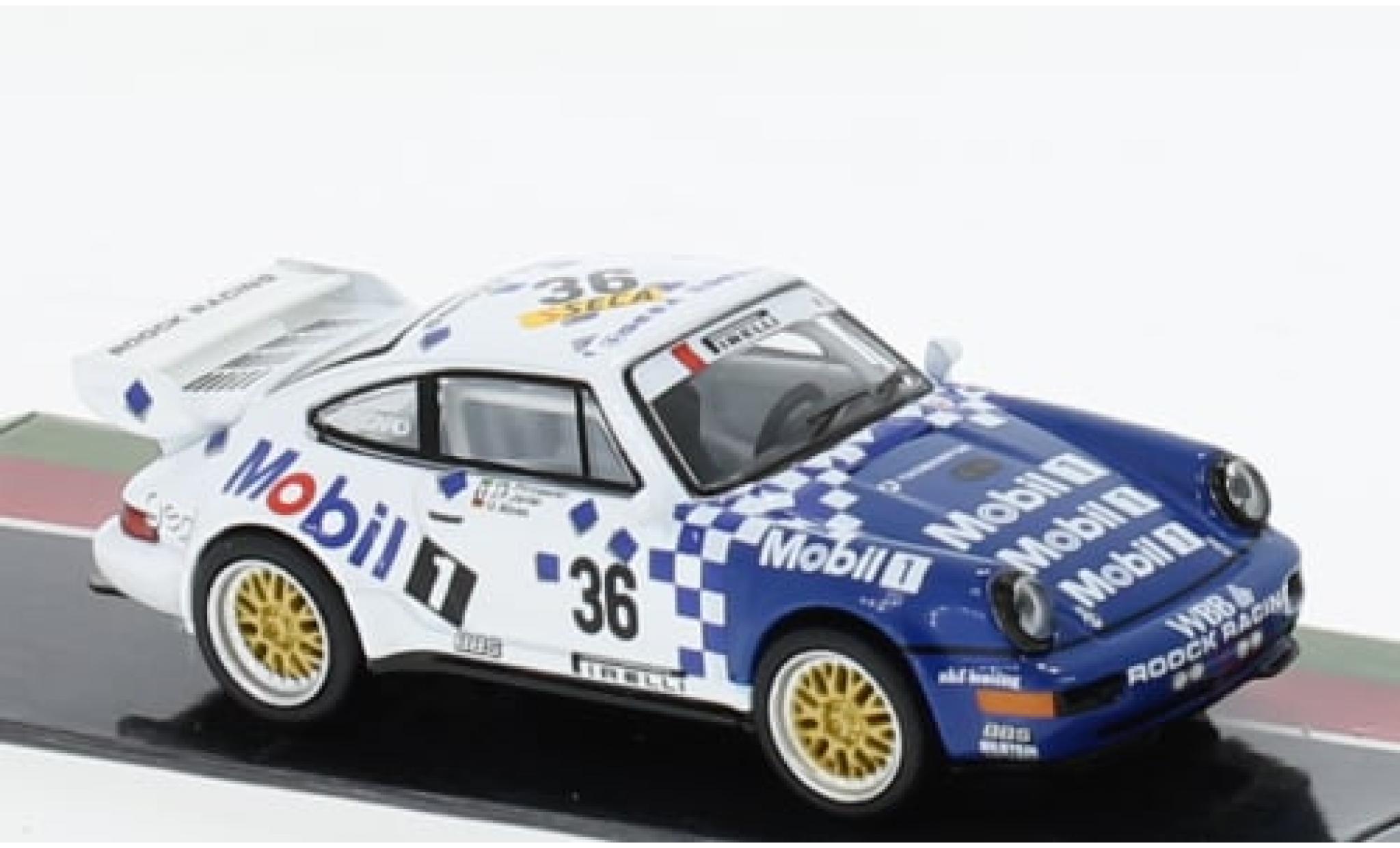 Porsche 993 1/64 Tarmac Works 911 (964) RSR 3.8 No.36 Roock Racing 24h Spa 1 1:64 diecast model cars