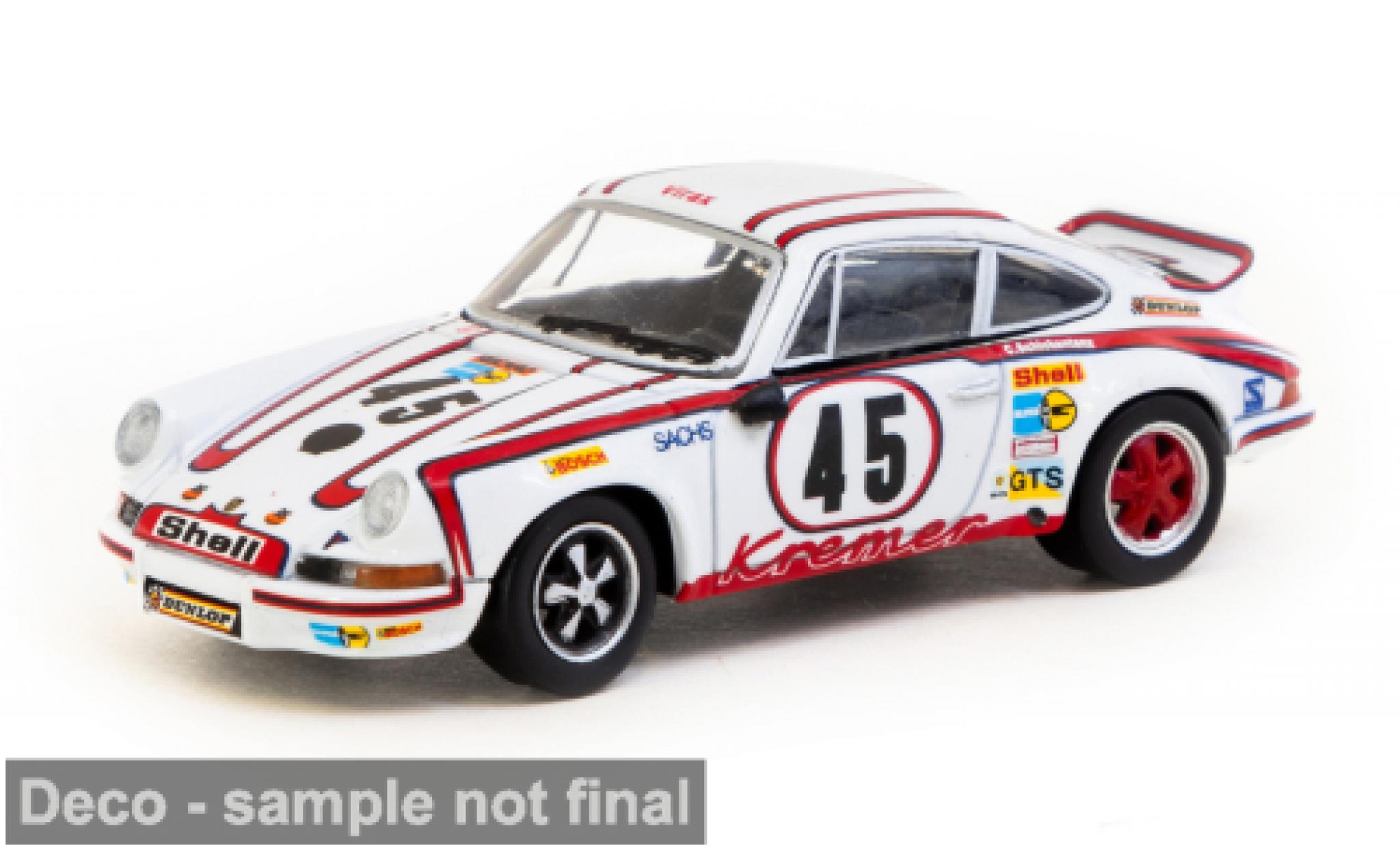Porsche 911 1/64 Tarmac Works Carrera RSR 2.8 24h Le Mans #45 1:64 diecast model cars