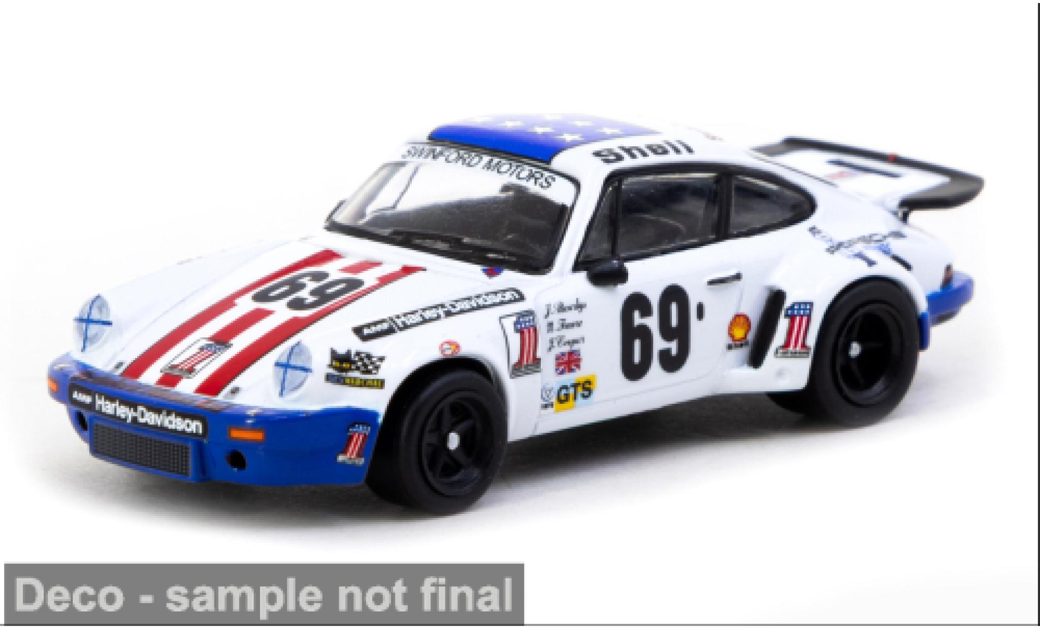 Porsche 911 1/64 Tarmac Works Carrera RSR 3.0 24h Le Mans #69 1:64 diecast model cars