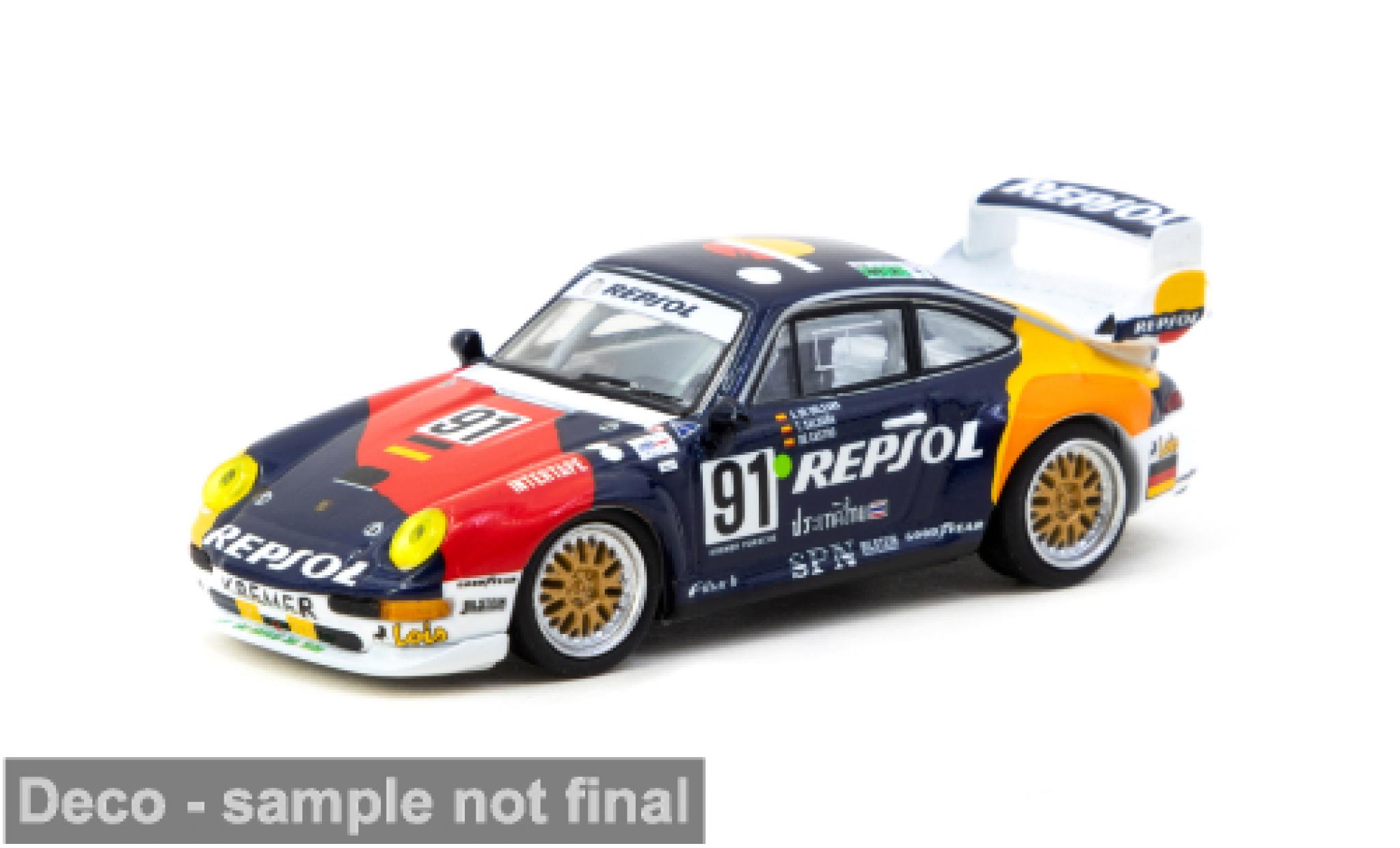 Porsche 911 1/64 Tarmac Works GT2 24h Le Mans #91 1:64 diecast model cars