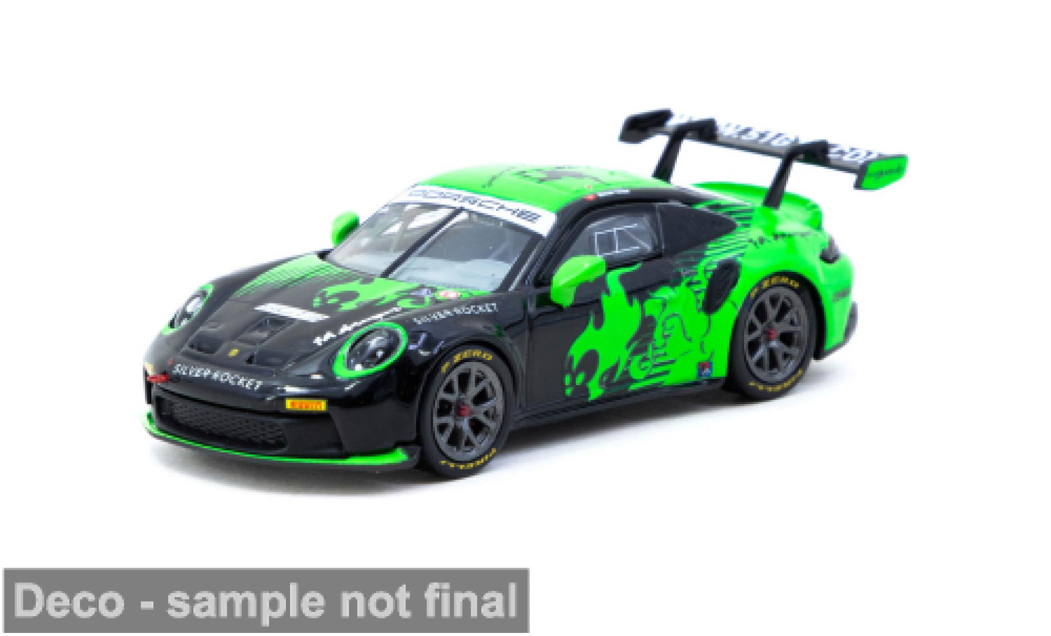 Porsche 992 GT3 1/64 Tarmac Works 911 Cup  Fire Monkey Motorsport 1:64 diecast model cars