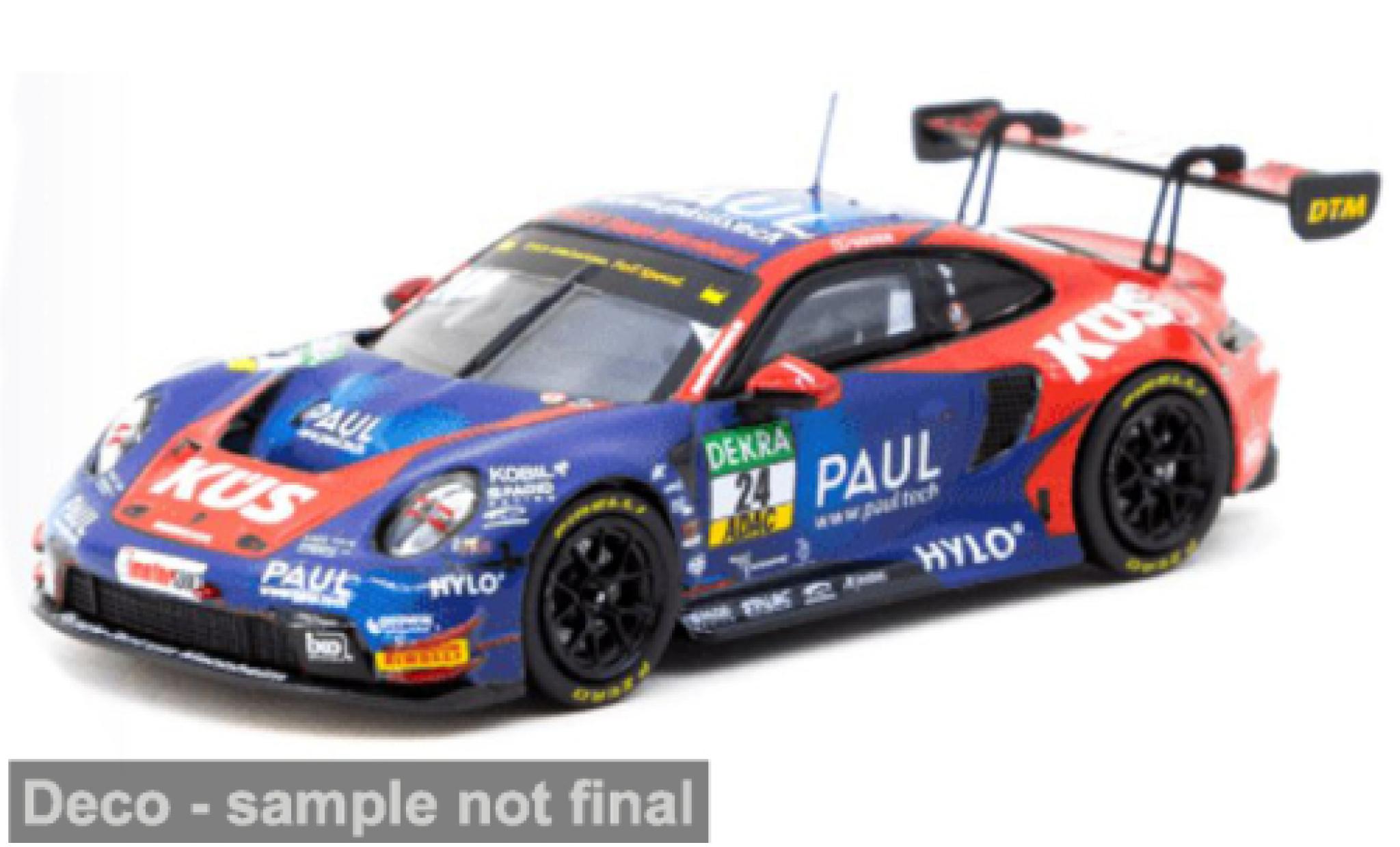 Porsche 911 1/64 Tarmac Works GT3 R DTM-Saison 2023 #24 1:64 diecast model cars
