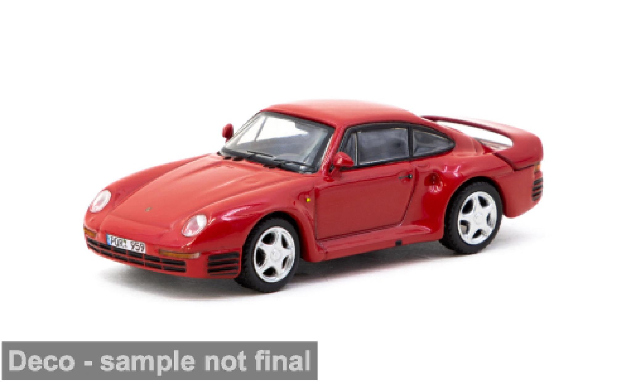 Porsche 959 1/64 Tarmac Works red 1:64 diecast model cars