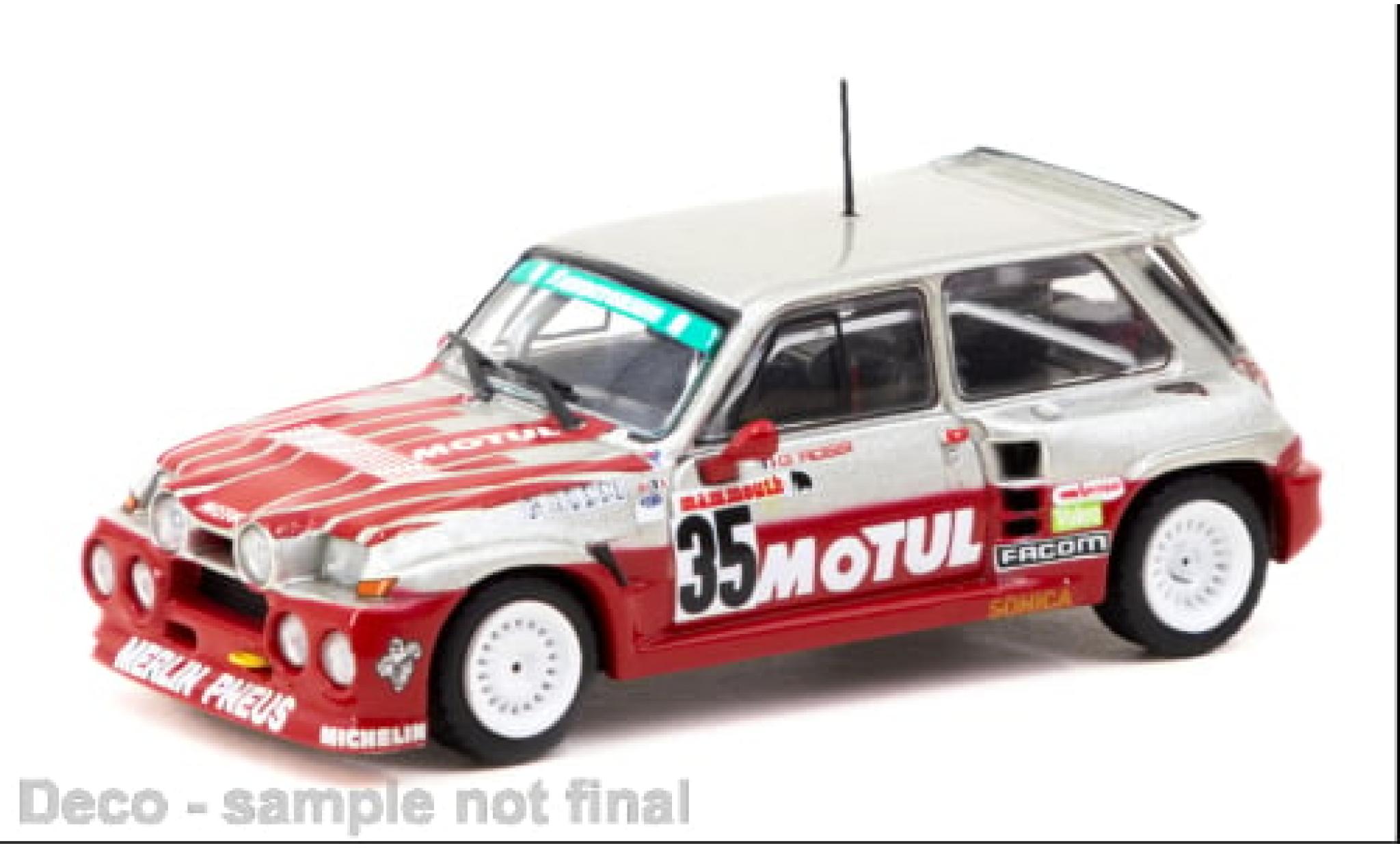 Renault 5 1/64 Tarmac Works Maxi Turbo No.3 FIA European Hill Climb Championship 1987 1:64 diecast model cars