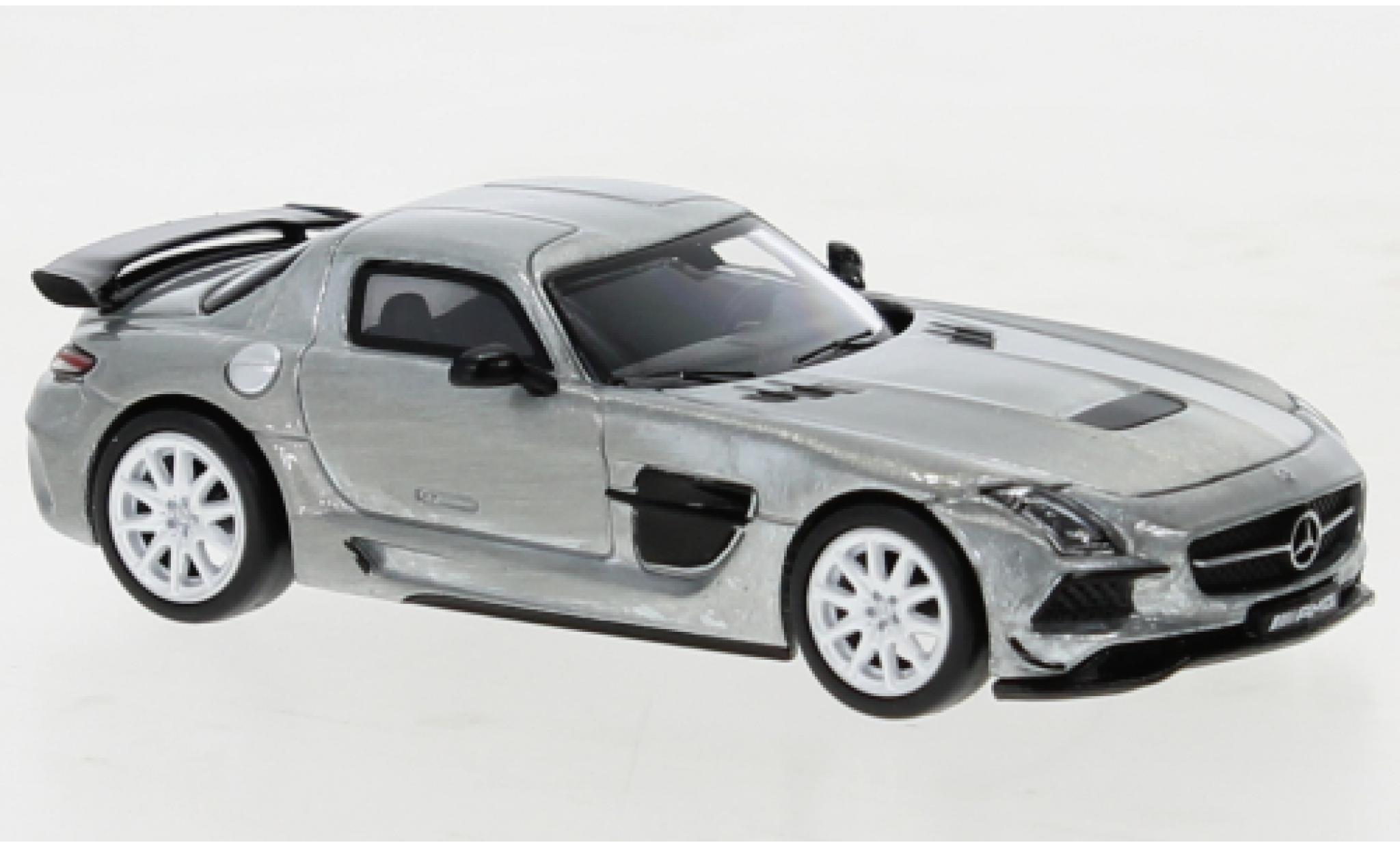 Mercedes AMG GT 1/64 Tarmac Works Black Series metallise white diecast model cars