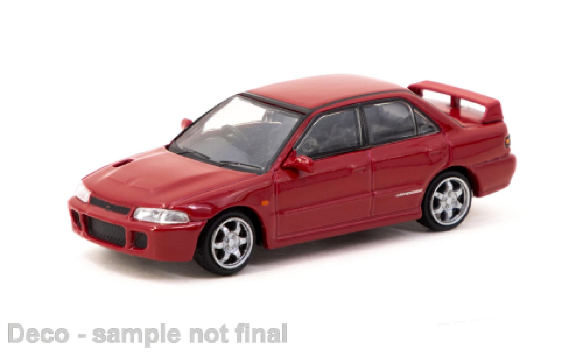 Mitsubishi Lancer 1/64 Tarmac Works GSR &eacute;volution red diecast model cars