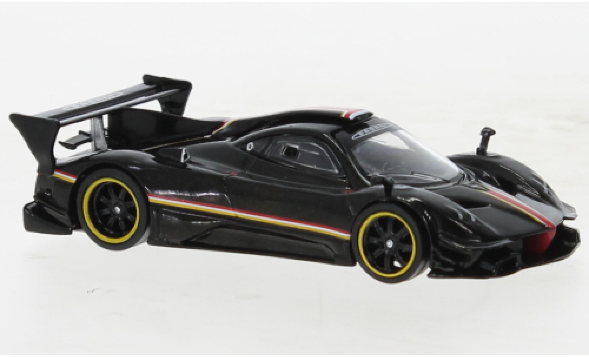 Pagani Zonda 1/64 Tarmac Works Revolucion black diecast model cars