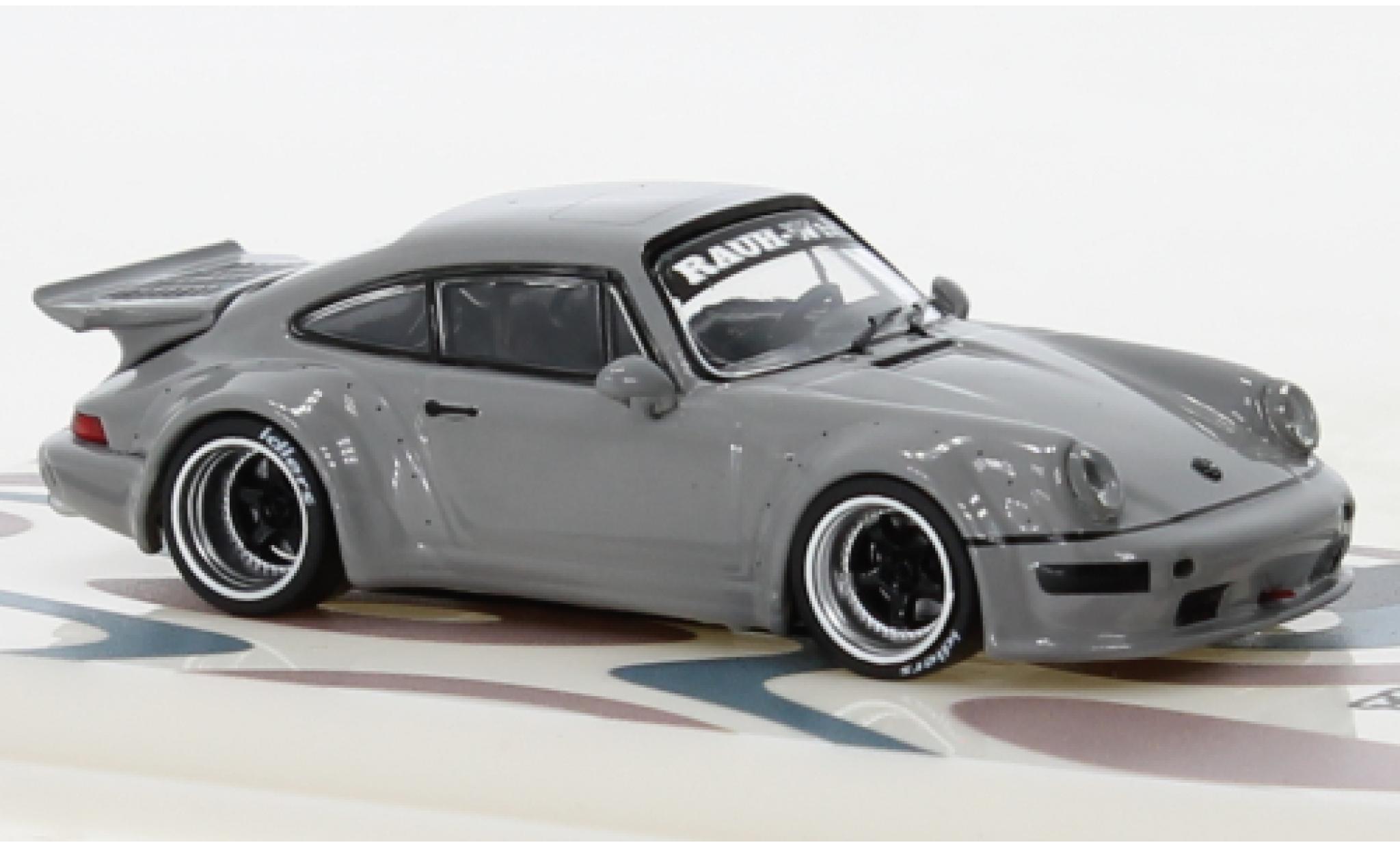 Porsche 964 RWB 1/64 Tarmac Works 911  grey clair diecast model cars