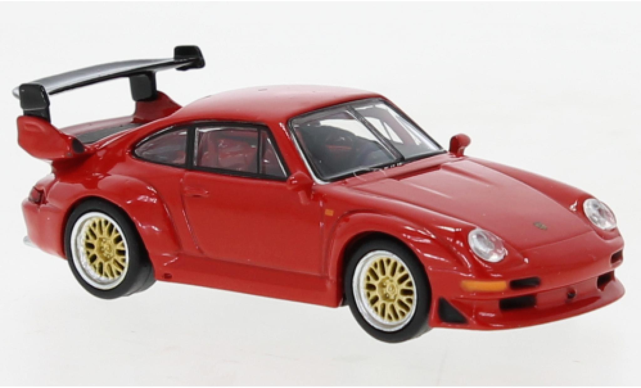 Porsche 993 GT2 1/64 Tarmac Works 911  red diecast model cars