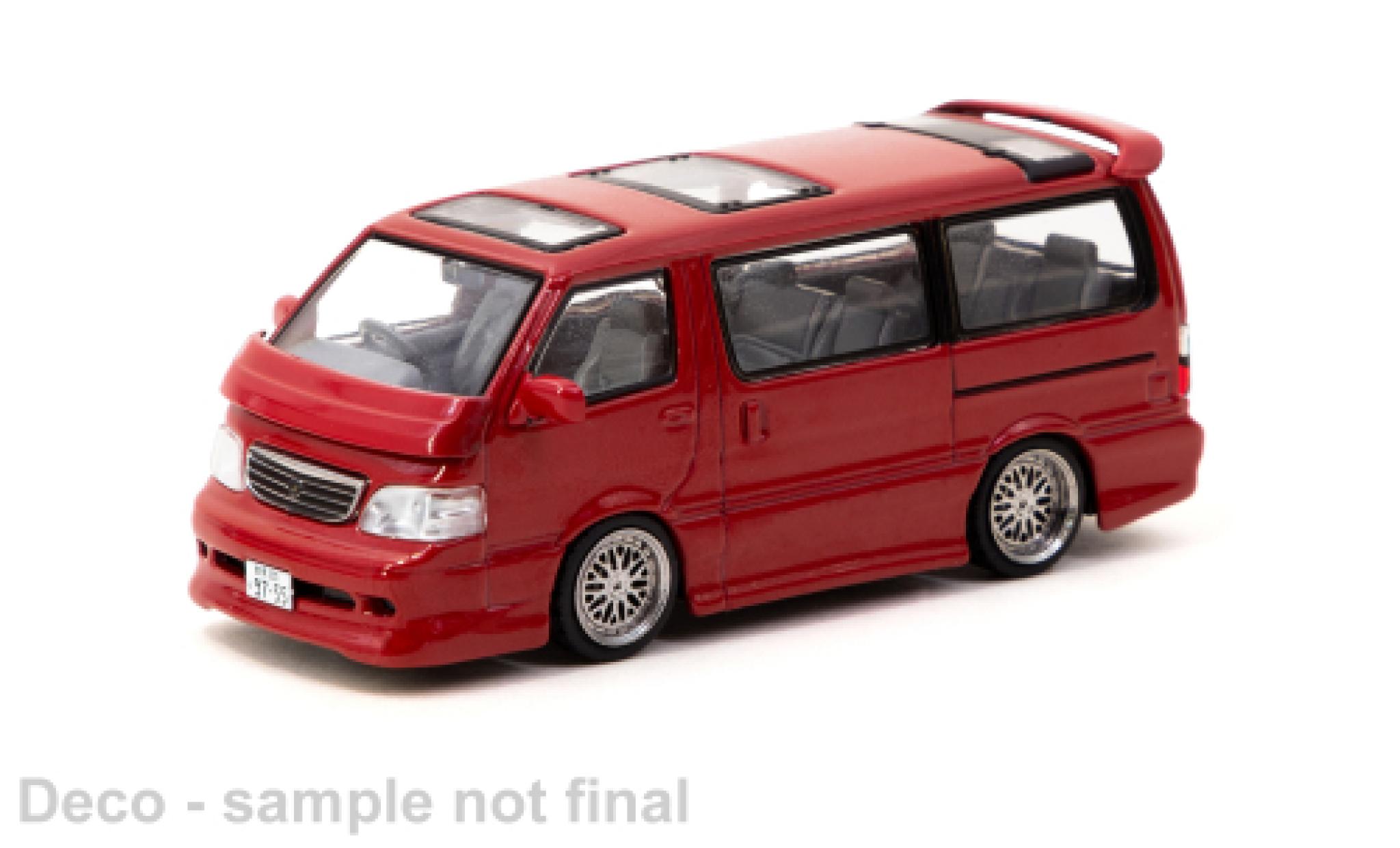 Toyota Hiace 1/64 Tarmac Works Waggon Douane red diecast model cars