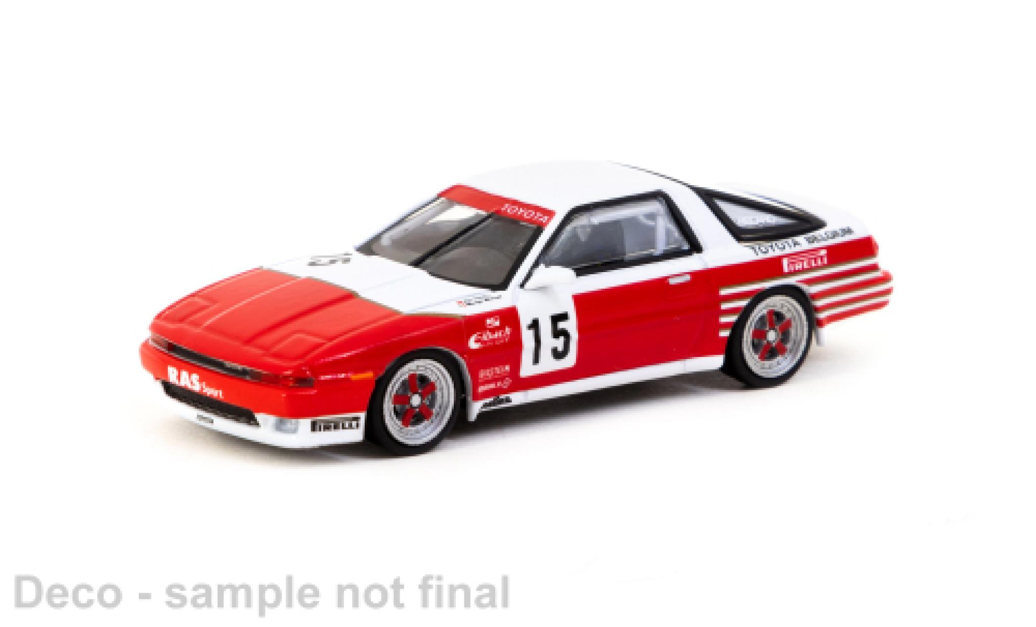 Toyota Supra 1/64 Tarmac Works Turbo (MA70) No.15 ETCC 1987 diecast model cars