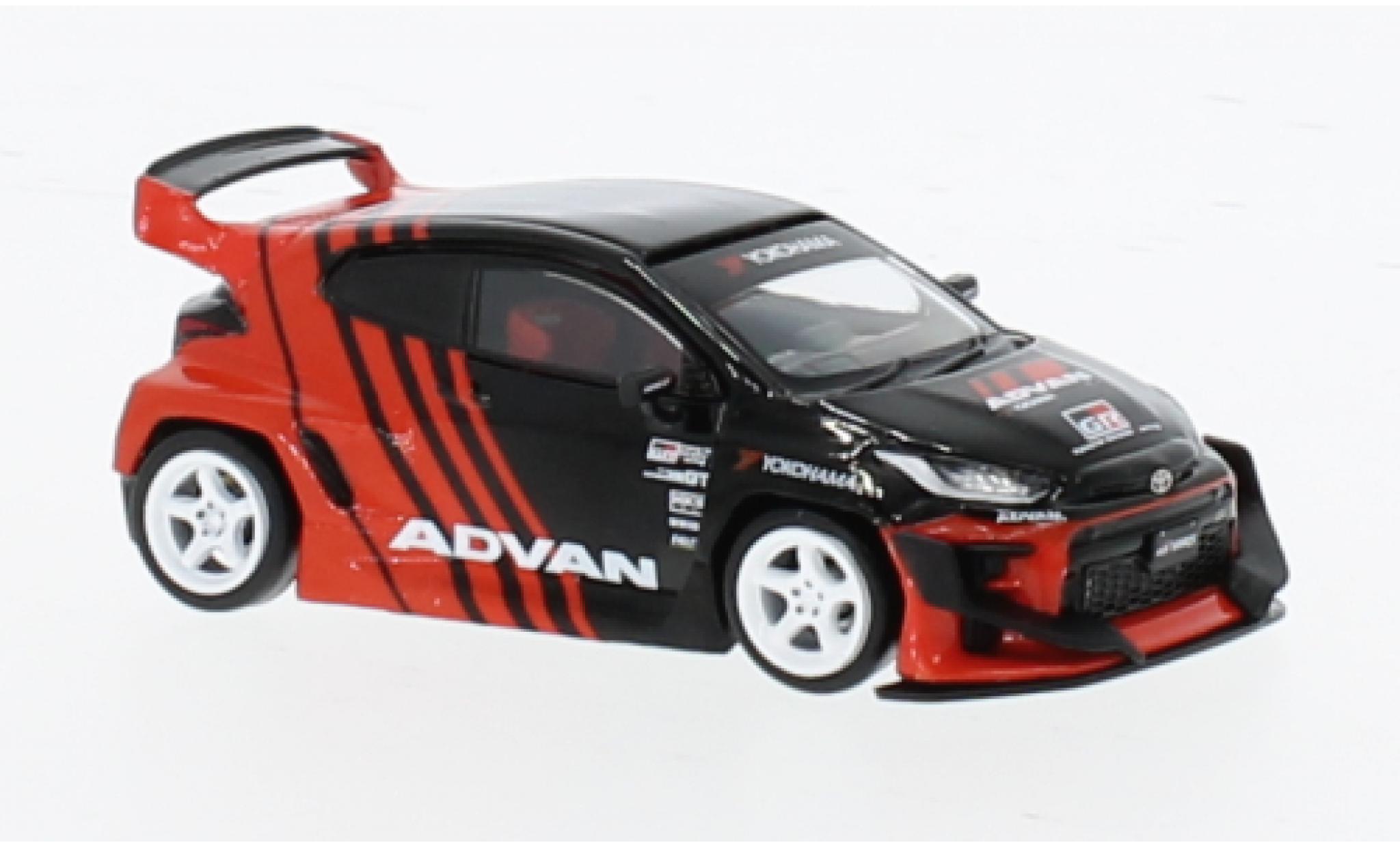 Toyota Yaris 1/64 Tarmac Works GR Pandem Advan 1:64 diecast model cars