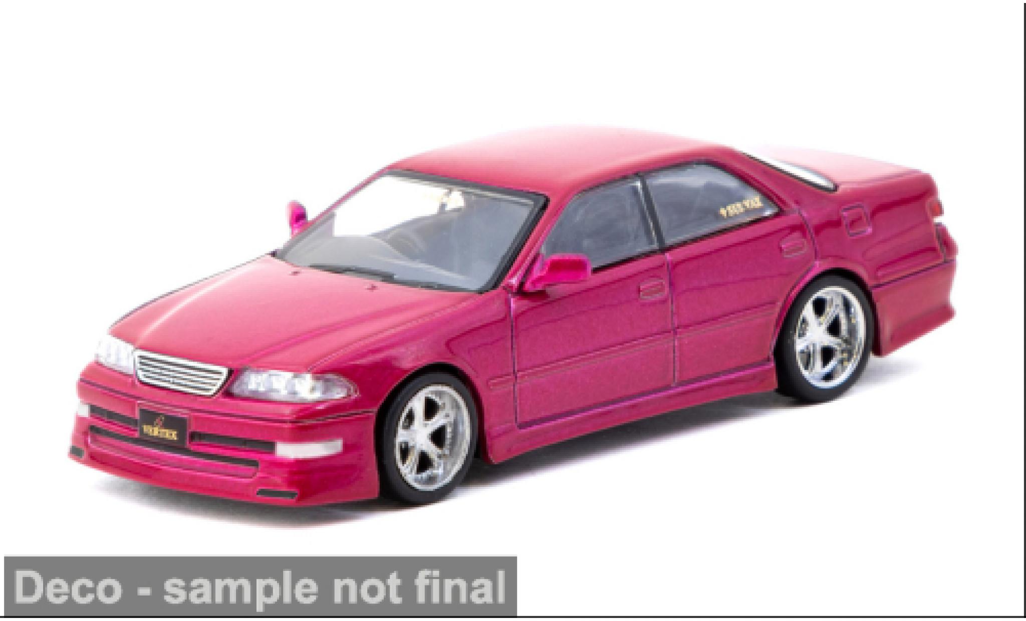 Toyota Mark 1/64 Tarmac Works II JZX100 red 1968 1:64 diecast model cars