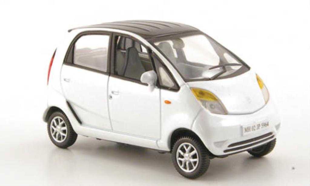 Tata Nano 1/43 Norev LX white/black 2009 diecast model cars
