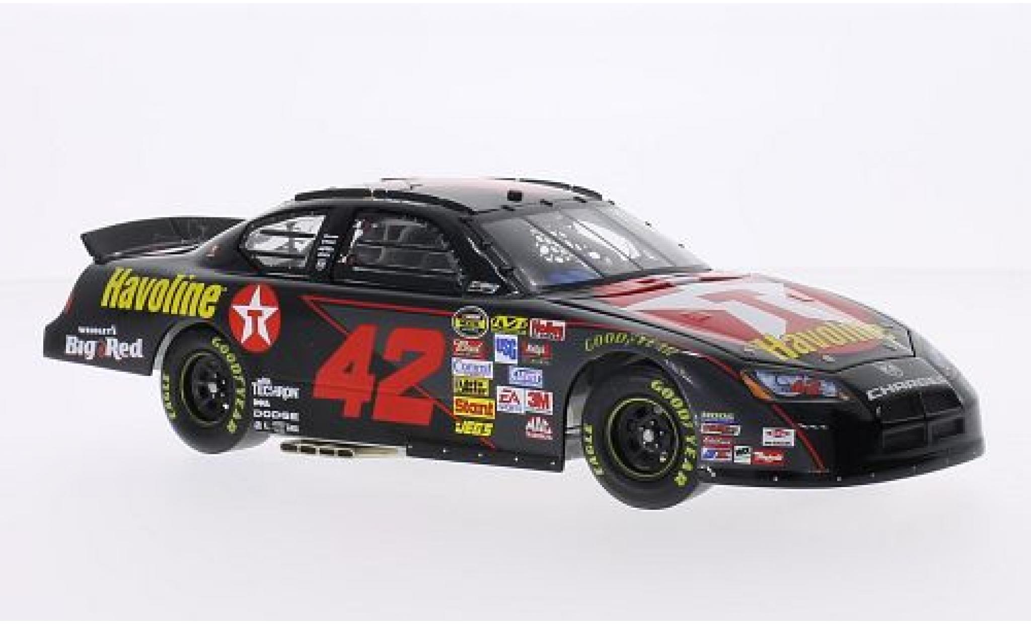 Dodge Charger 1/24 Team Caliber No.42 Chip Ganassi Racing Texaco Havoline Nascar 2007 J-P.Montoya diecast model cars