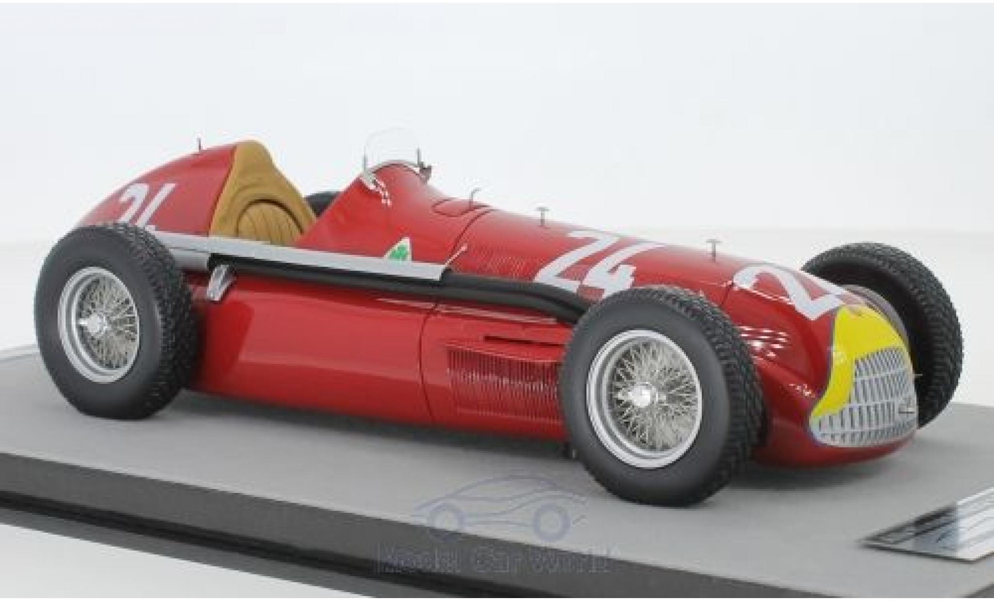 Alfa Romeo Alfetta 1/18 Tecnomodel 159M No.24 Autodelta Formel 1 GP Schweiz 1951 J.M.Fangio diecast model cars