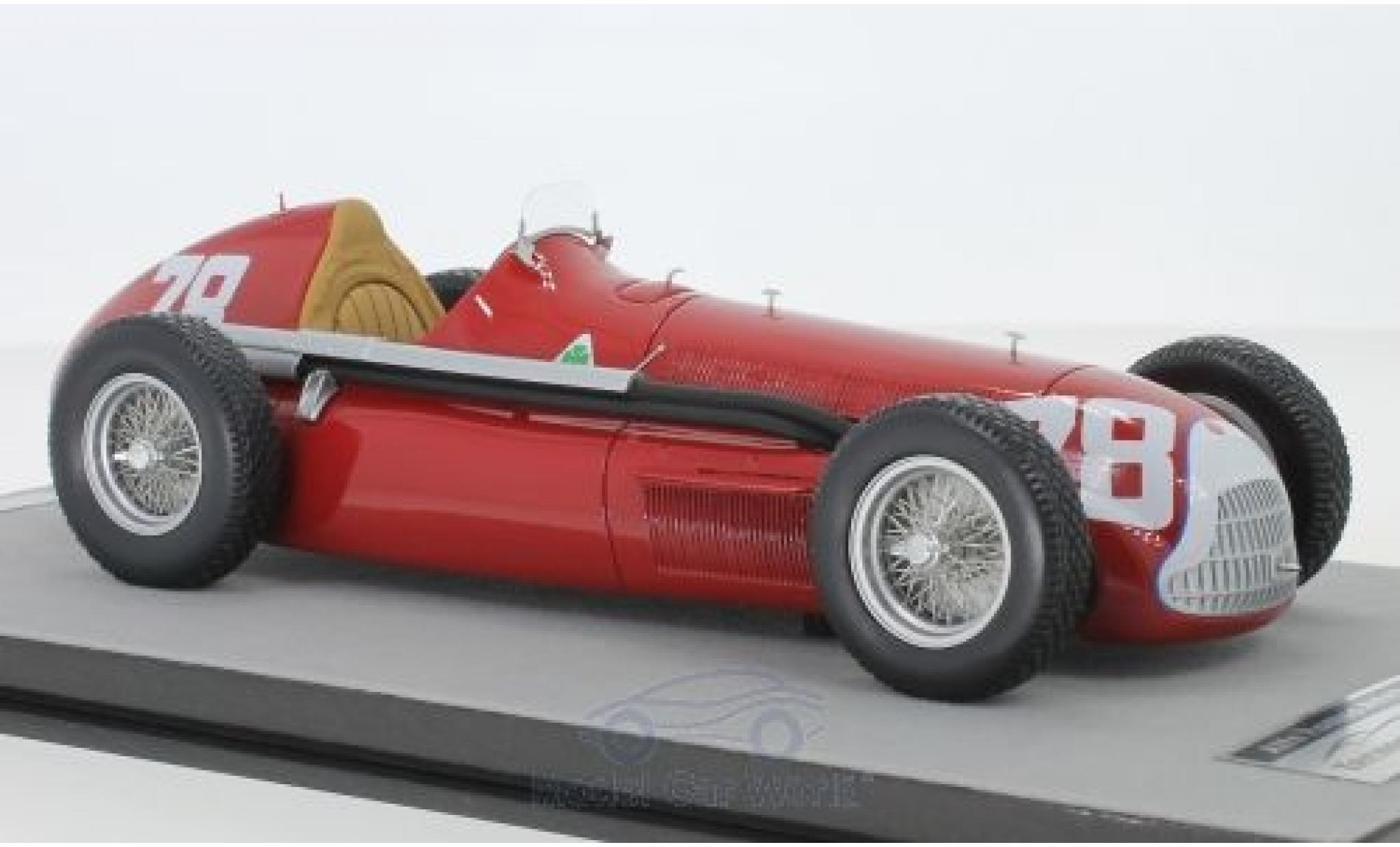 Alfa Romeo Alfetta 1/18 Tecnomodel 159M No.78 Autodelta Formel 1 GP Deutschland 1951 P.Pietsch diecast model cars