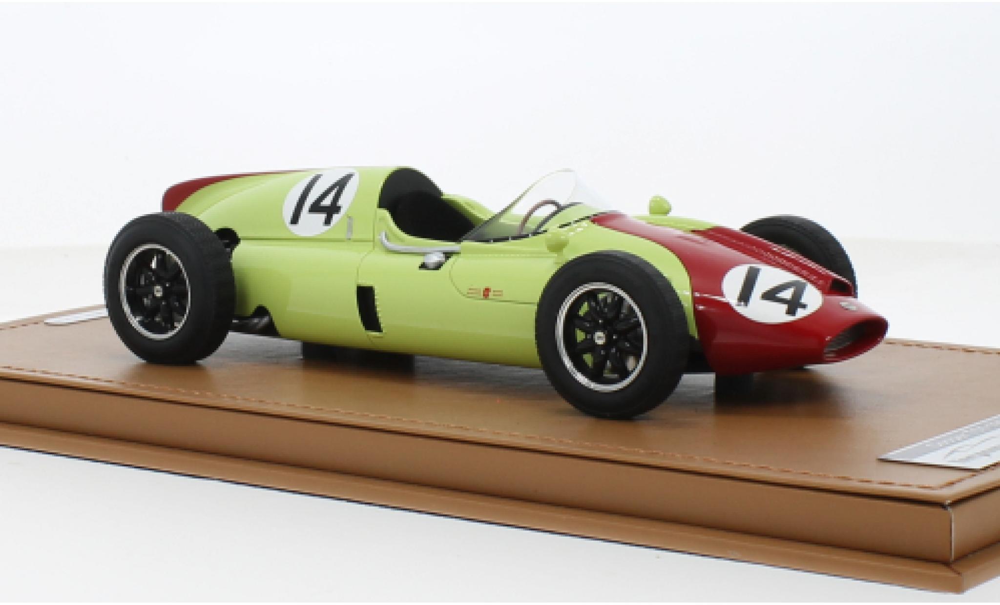 Cooper T51 1/18 Tecnomodel No.14 Formel 1 GP Gro&szlig;britannien 1960 1:18 diecast model cars