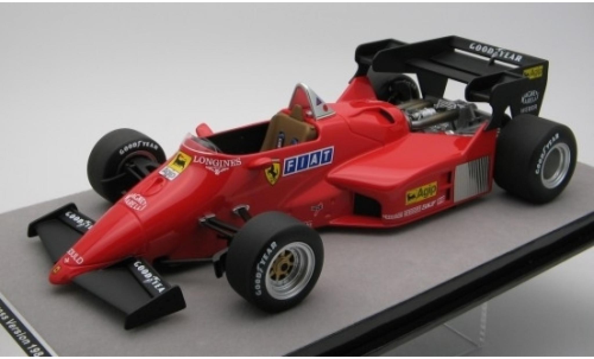 Ferrari 126 1/18 Tecnomodel C4-M2 red Scuderia Formel 1 1984 v&eacute;hicule de pr&eacute;sentation diecast model cars