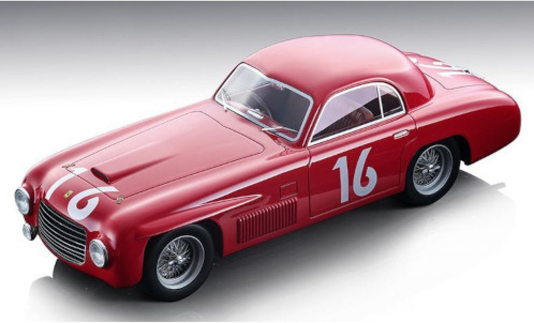 Ferrari 166 1/18 Tecnomodel S Coupe Allemano RHD No.16 Scuderia Mille Miglia 1948 C.Biondetti/G.Navone diecast model cars