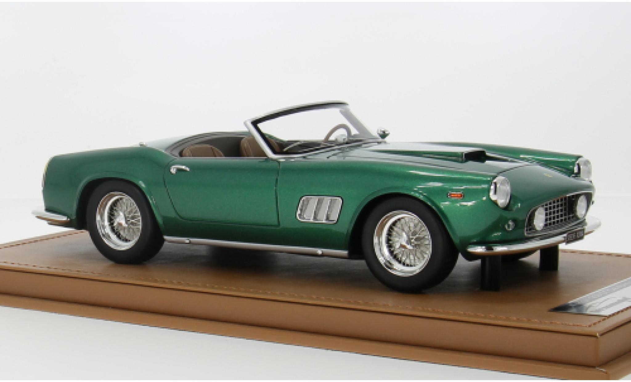 Ferrari 250 1/18 Tecnomodel GT California Spyder metallise green 1960 1:18 diecast model cars