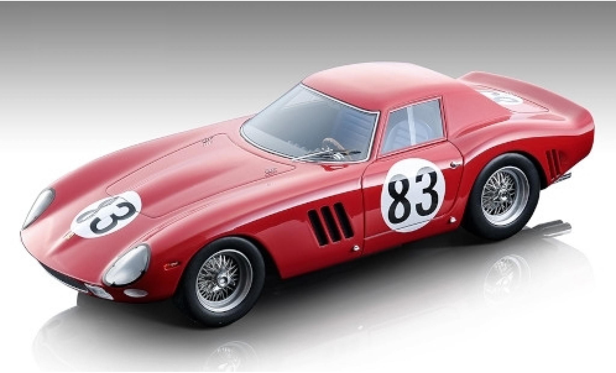 Ferrari 250 1/18 Tecnomodel GTO No.83 SEFAC 1000km N&uuml;rburgring 1964 M.Parkes/J.Guichet diecast model cars