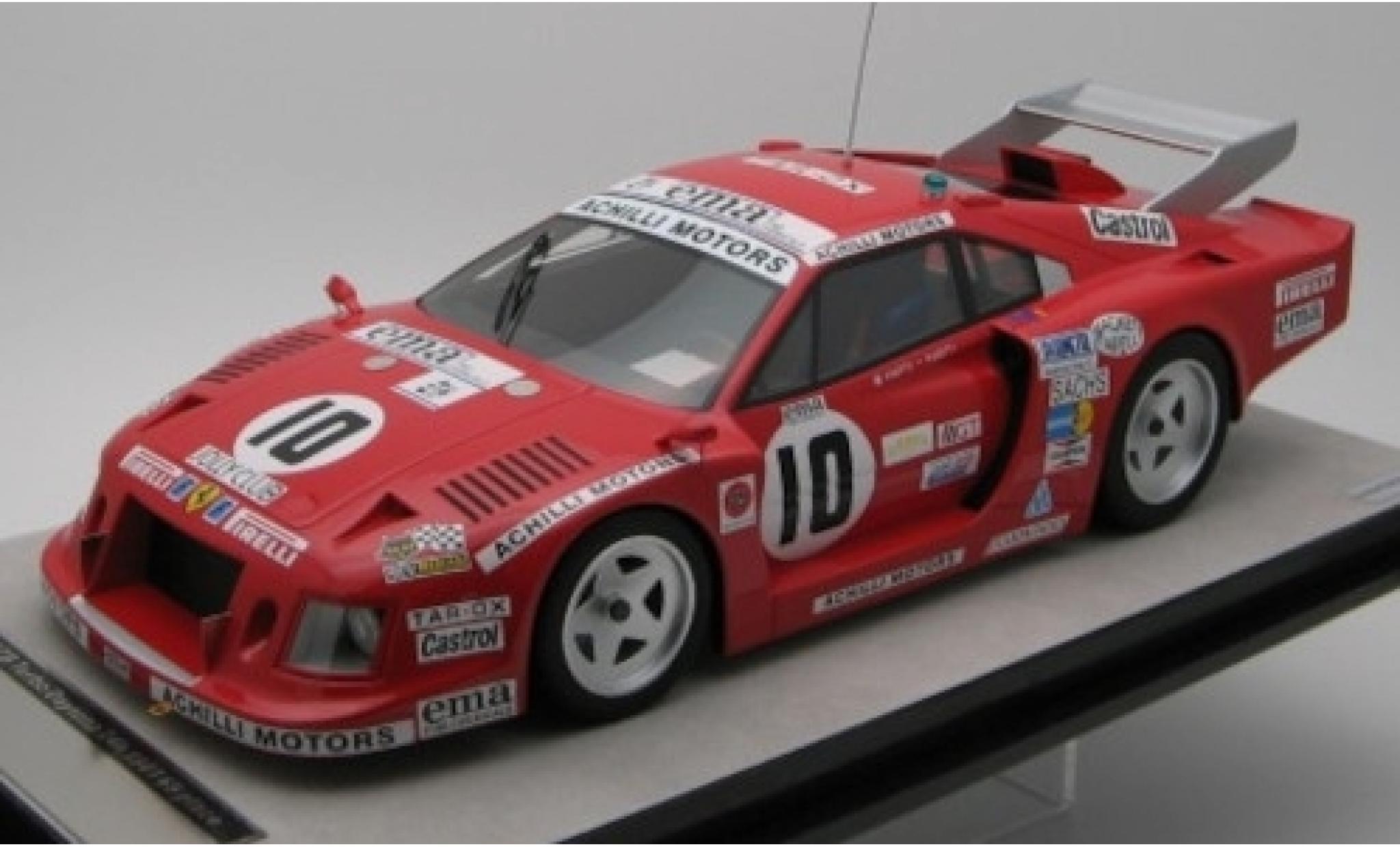Ferrari 308 1/18 Tecnomodel GTB Turbo No.10 Team Jolly Club / Achilli Motors 24h Daytona 1981 C.Facetti/M.Finotto diecast model cars