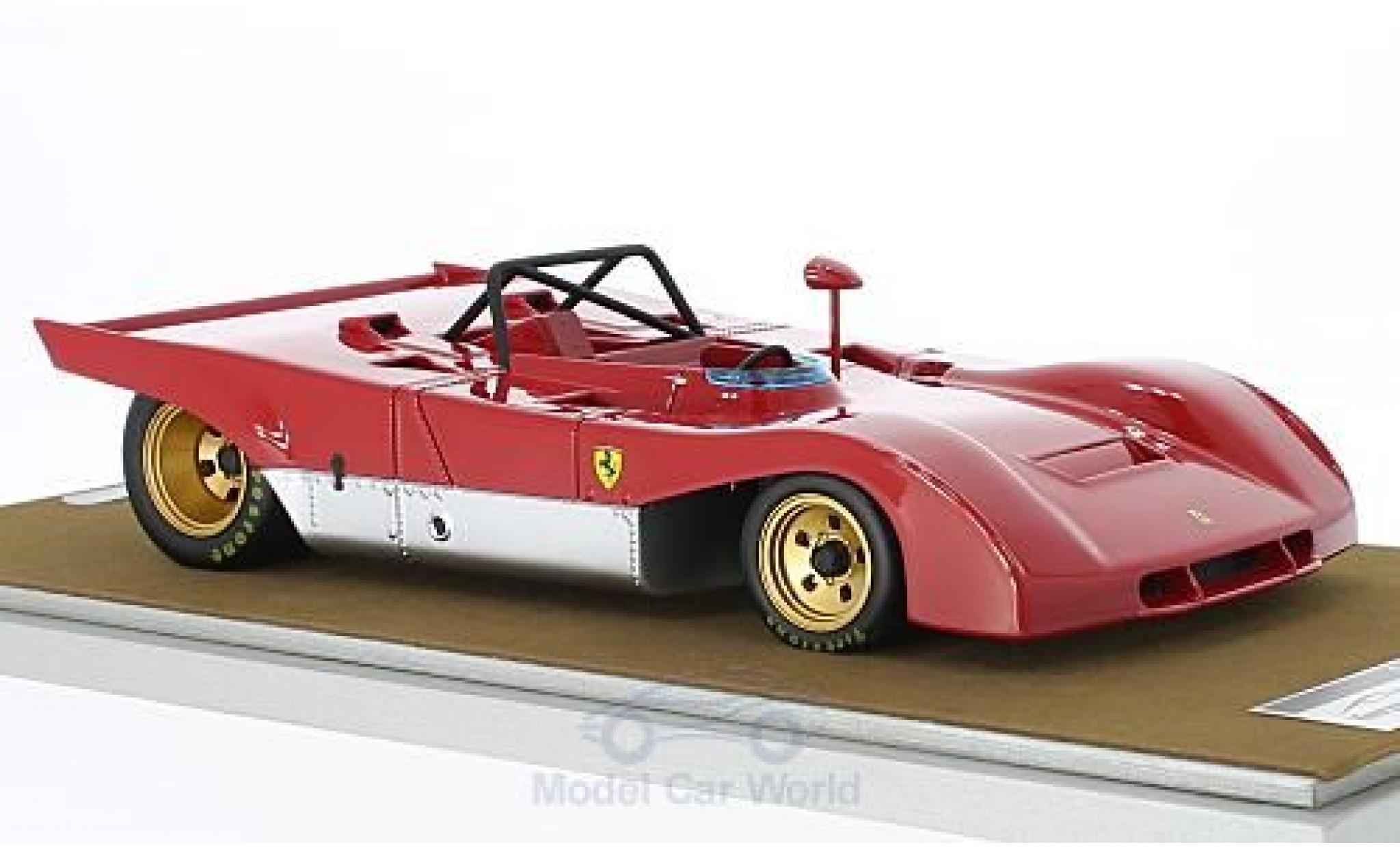 Ferrari 312 PB 1/18 Tecnomodel PB red 1971 Press Version diecast model cars