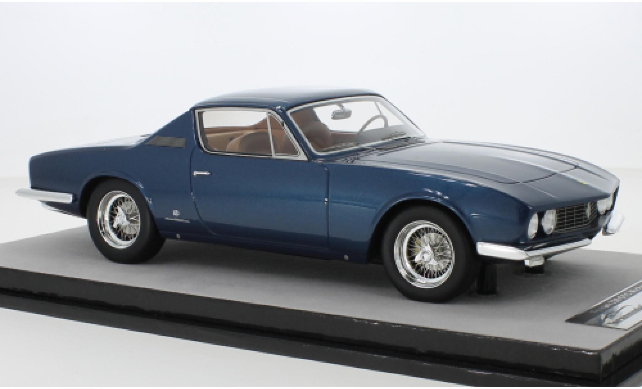 Ferrari 330 1/18 Tecnomodel GTC Michelotti metallic blue 1967 diecast model cars
