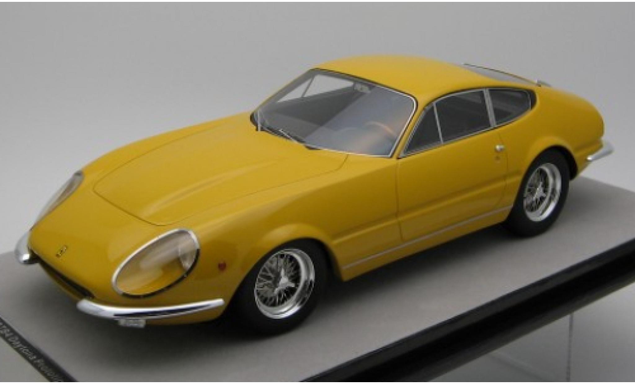 Ferrari 365 1/18 Tecnomodel GTB/4 Daytona Predotipo yellow 1967 diecast model cars