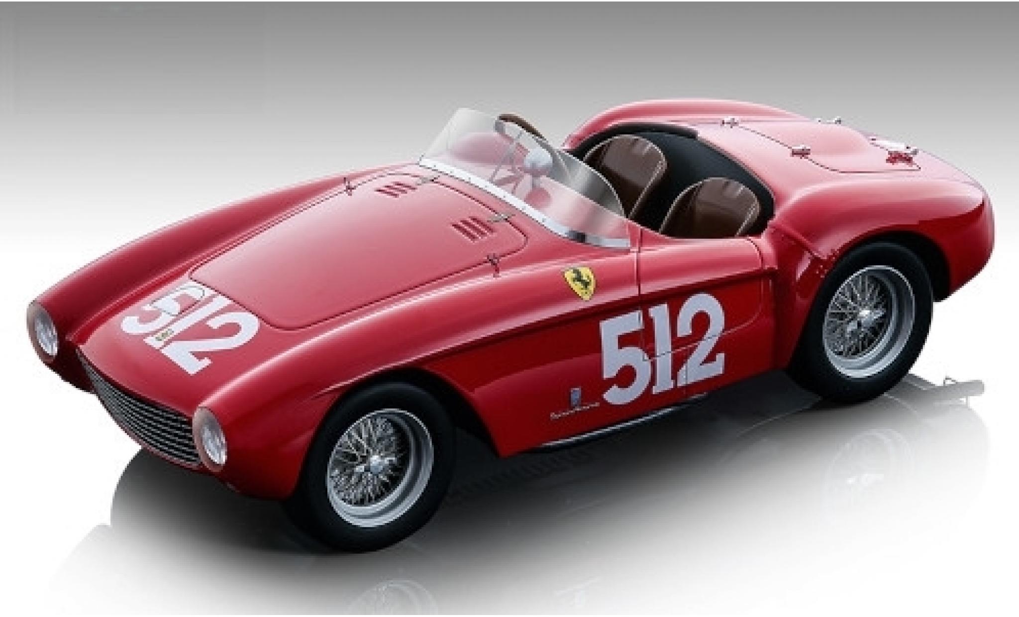 Ferrari 500 1/18 Tecnomodel Mondial RHD No.512 Scuderia Mille Miglia 1954 E.Sterzi/A.Rossi diecast model cars