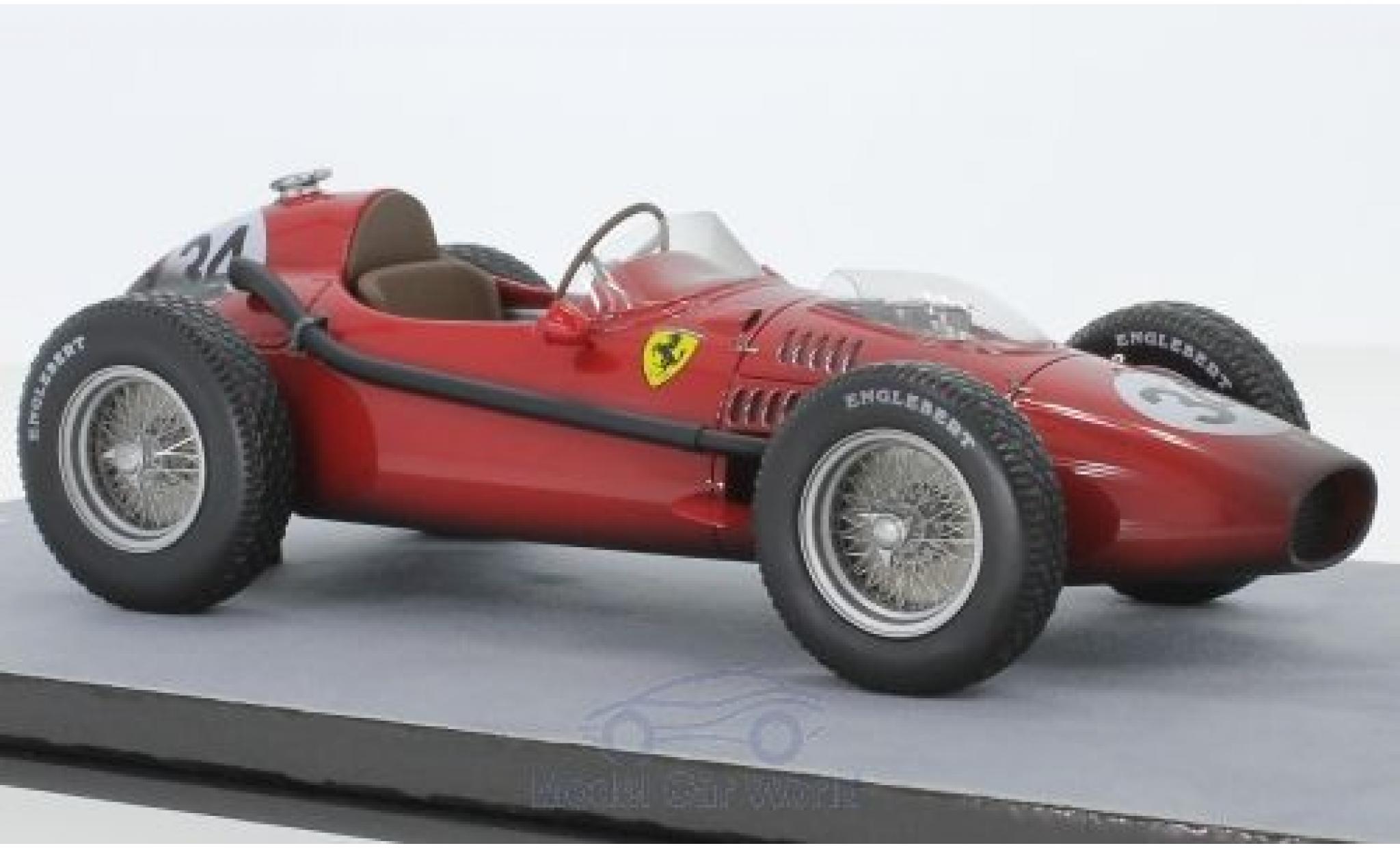 Ferrari Dino 1/18 Tecnomodel 246 F1 No.34 Formel 1 GP Monaco 1958 Final Race Version L.Musso diecast model cars