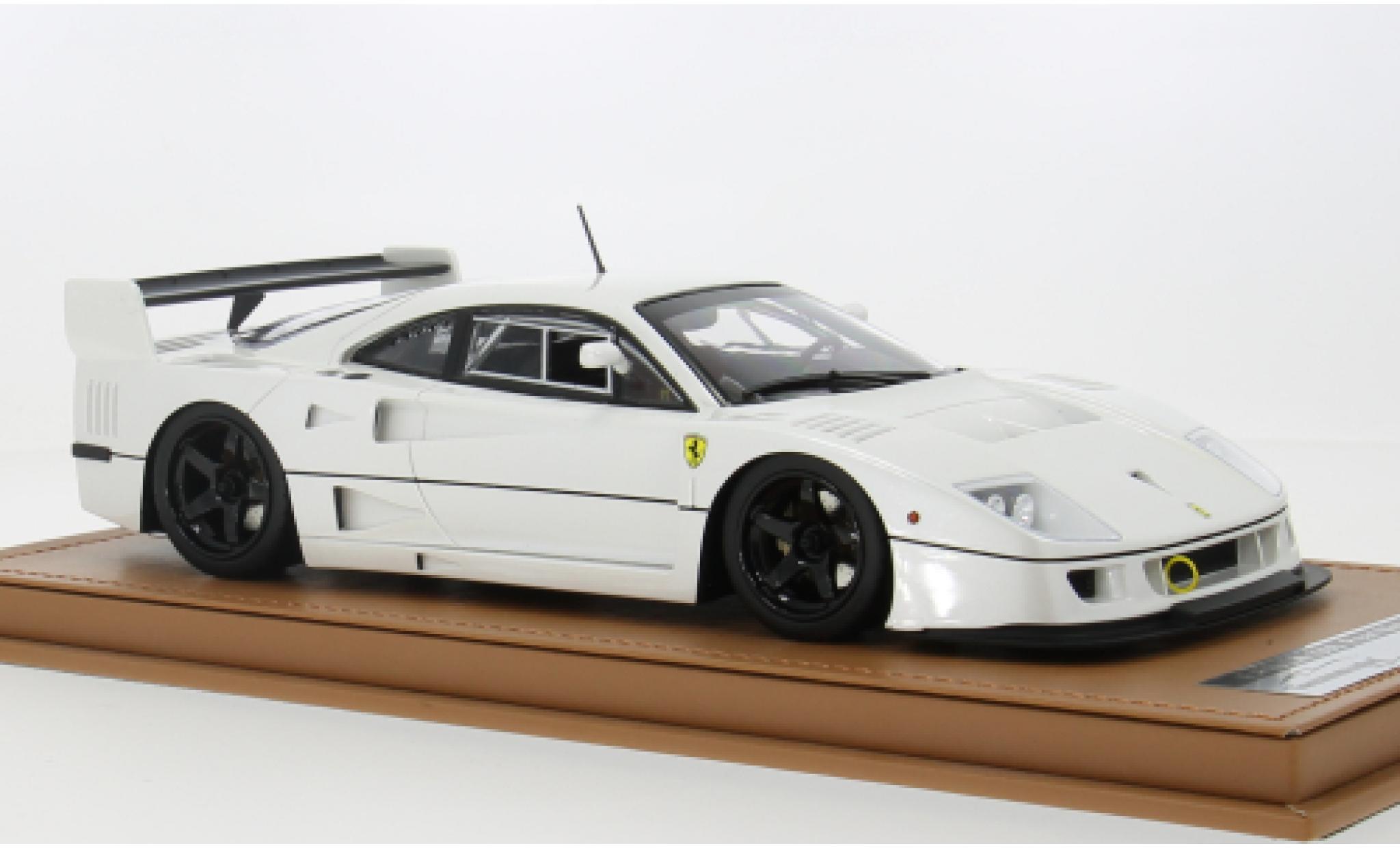 Ferrari F40 1/18 Tecnomodel LM metallise white 1996 1:18 diecast model cars
