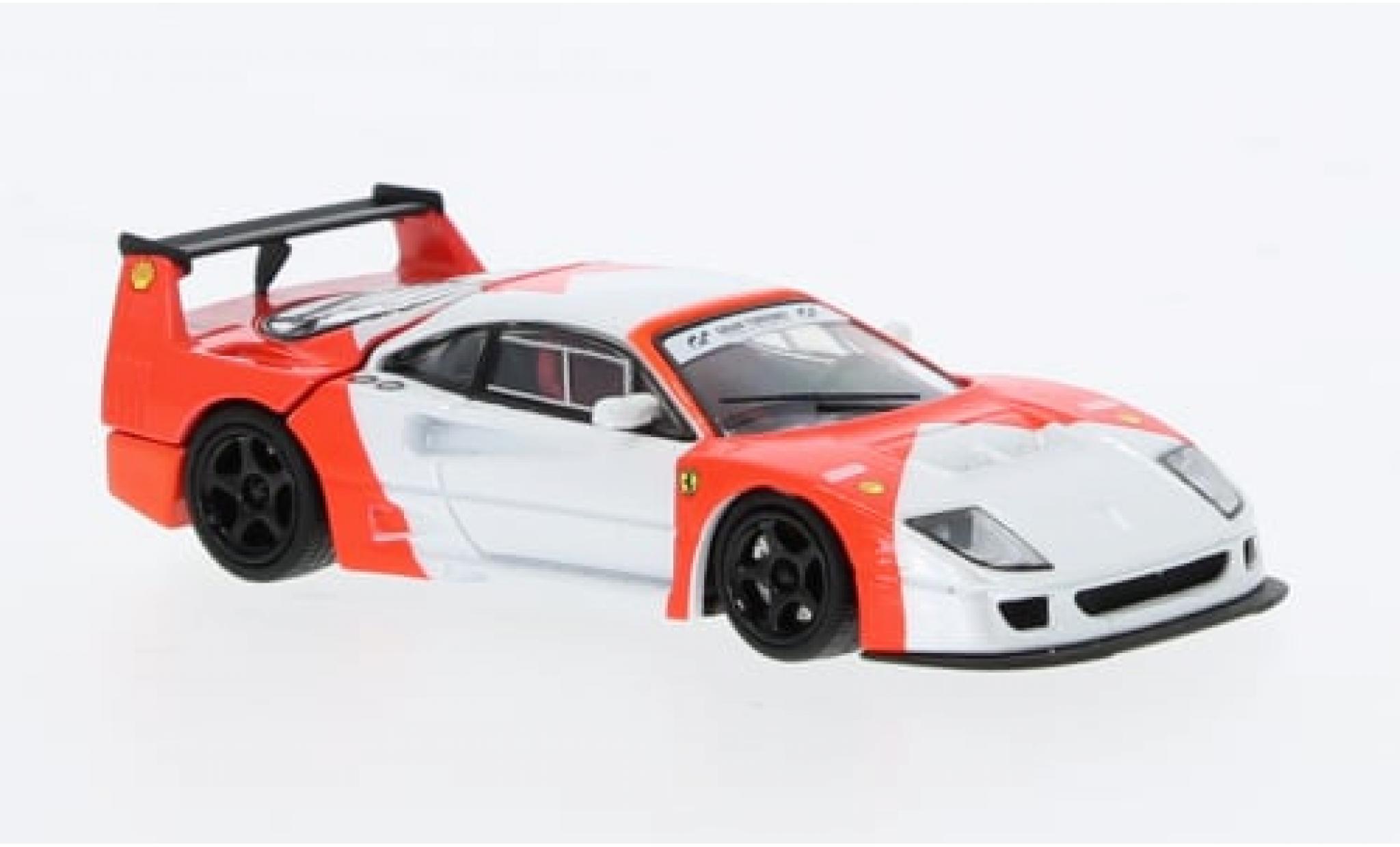 Ferrari F40 1/64 Tecnomodel LM white/red 1996 1:64 diecast model cars
